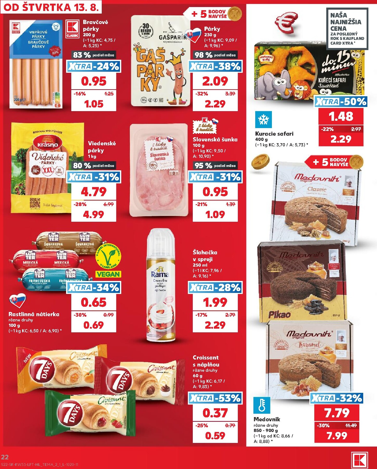 kaufland - Nový Kaufland leták od štvrtka, 13.08.2026 do stredy, 19.08.2026 - page: 22
