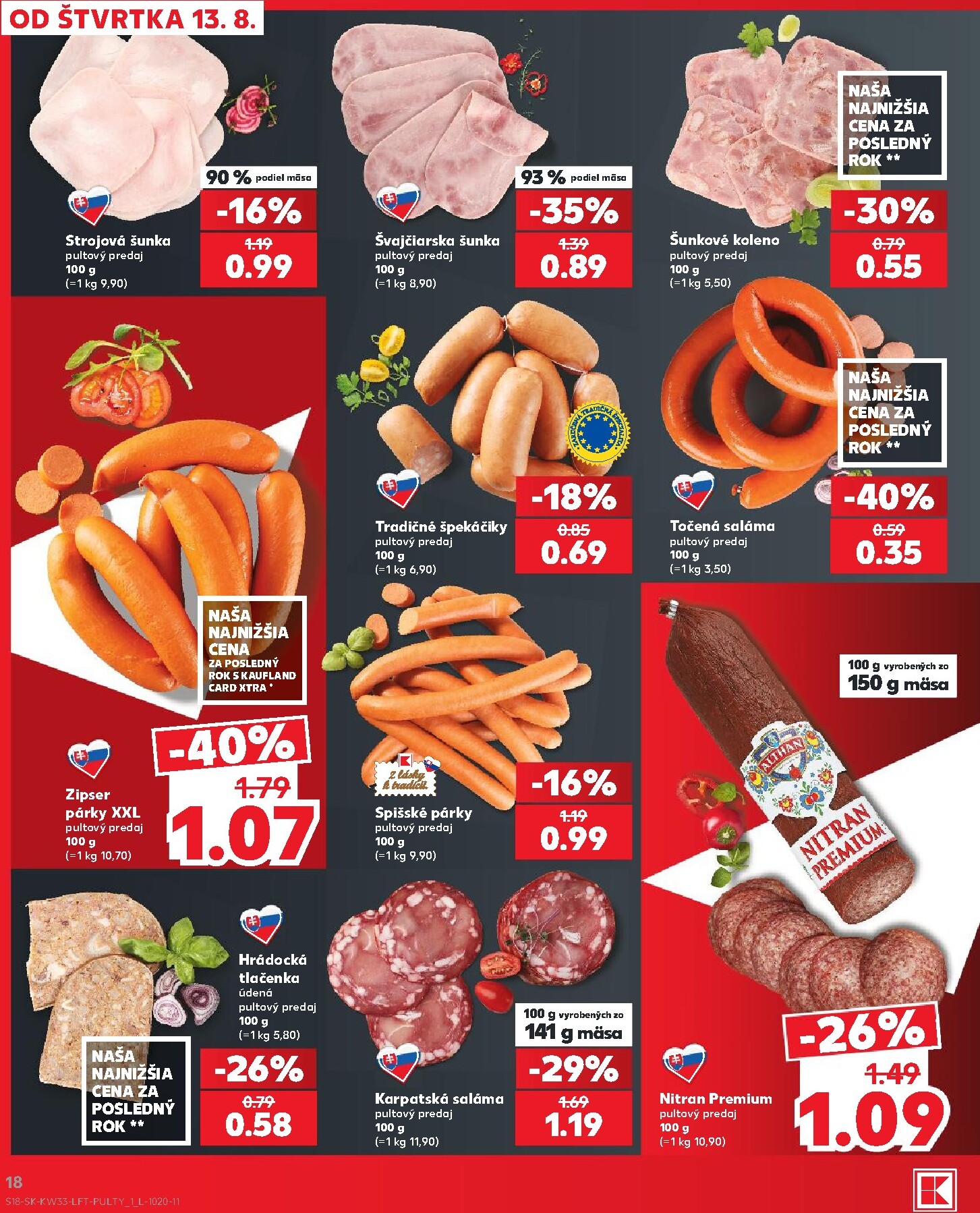 kaufland - Nový Kaufland leták od štvrtka, 13.08.2026 do stredy, 19.08.2026 - page: 18