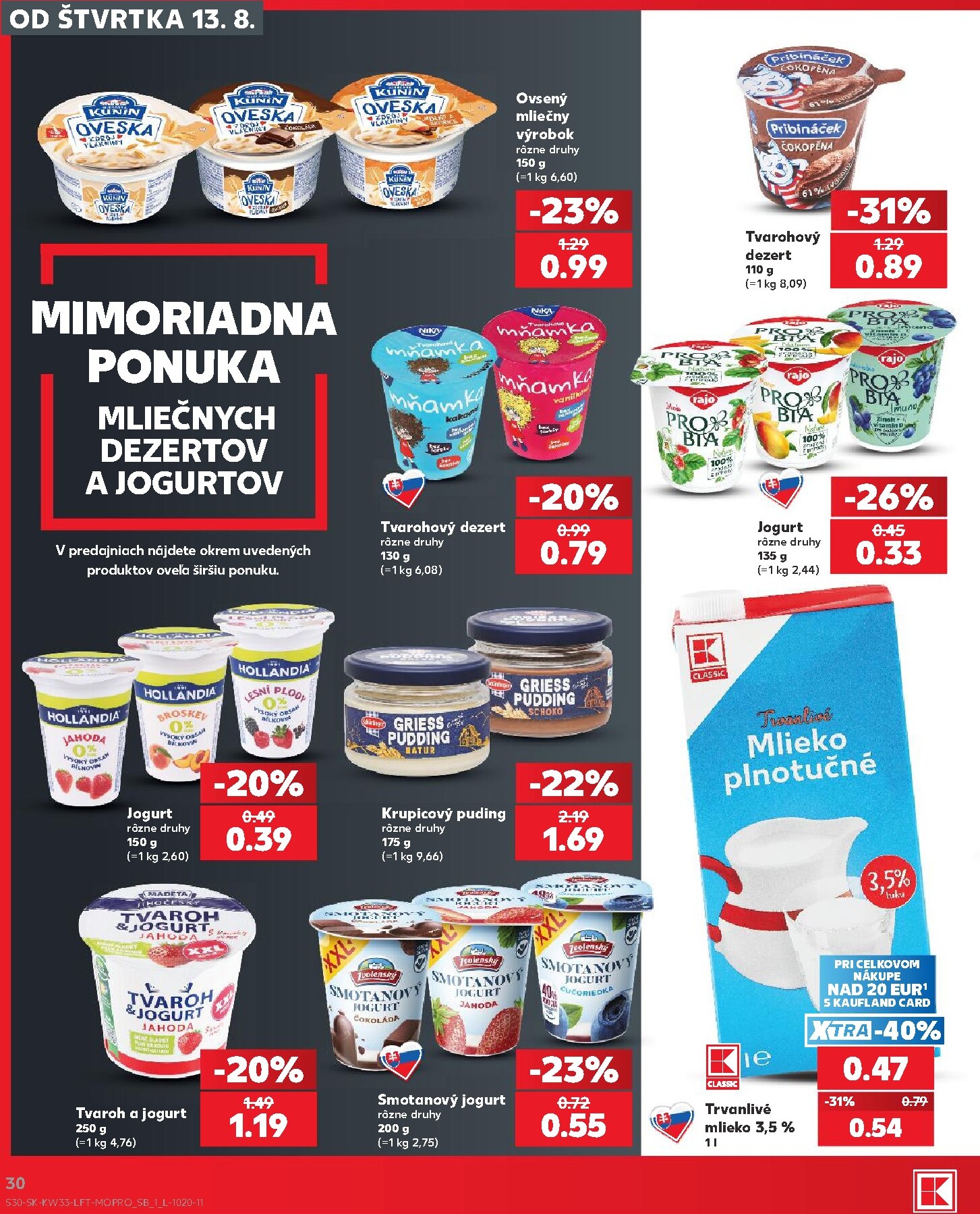 kaufland - Nový Kaufland leták od štvrtka, 13.08.2026 do stredy, 19.08.2026 - page: 30