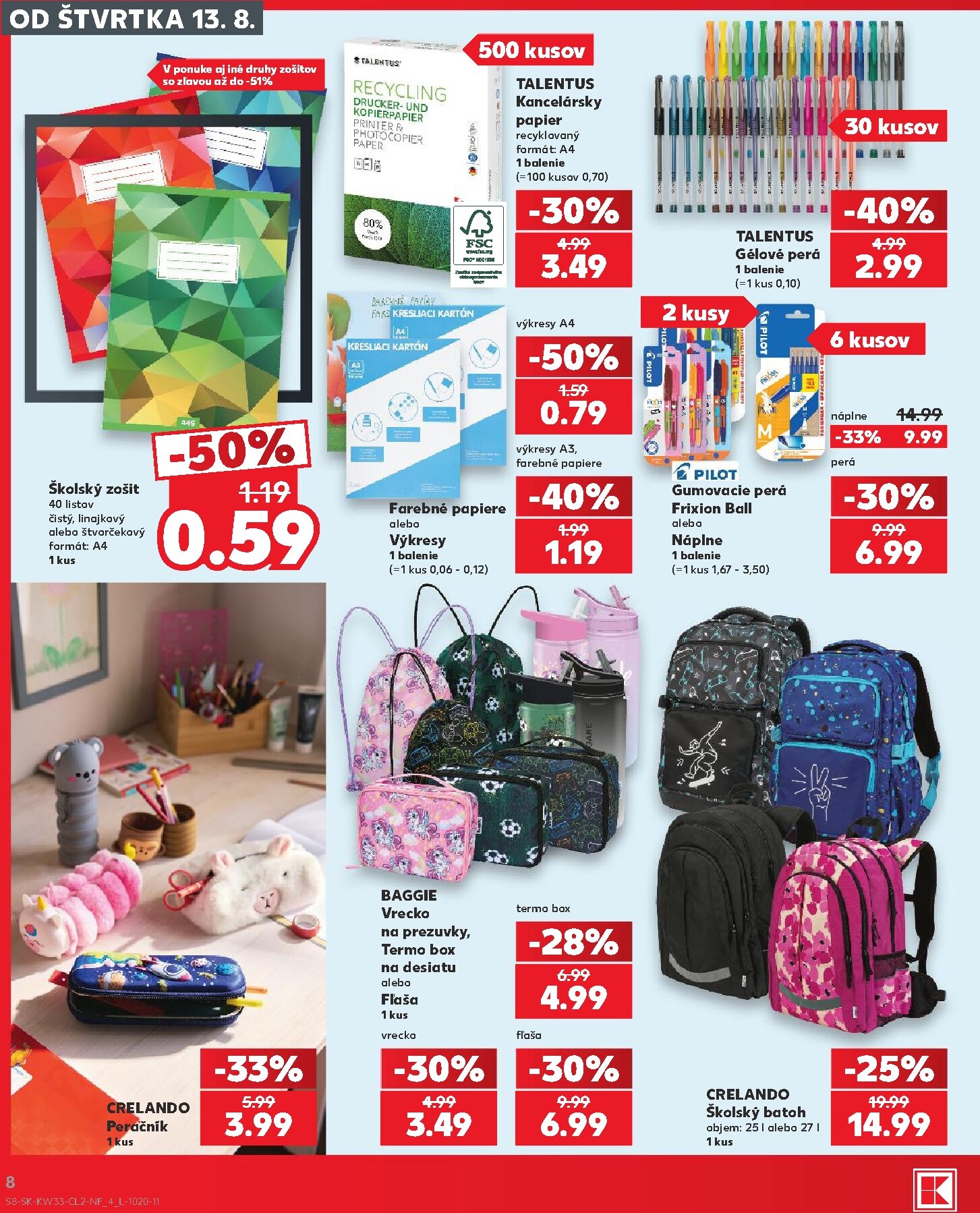 kaufland - Nový Kaufland - Náš leták leták od štvrtka, 13.08.2026 do stredy, 19.08.2026 - page: 8