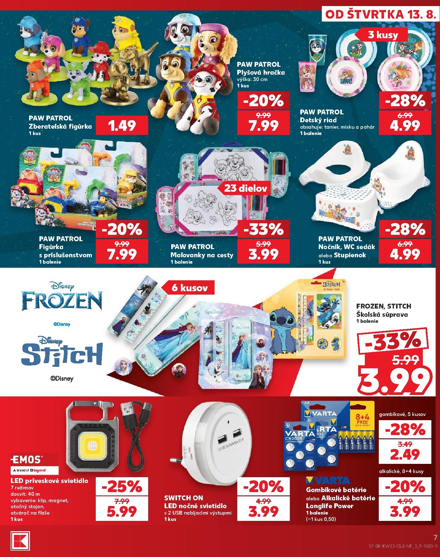 kaufland - Nový Kaufland - Náš leták leták od štvrtka, 13.08.2026 do stredy, 19.08.2026 - page: 7