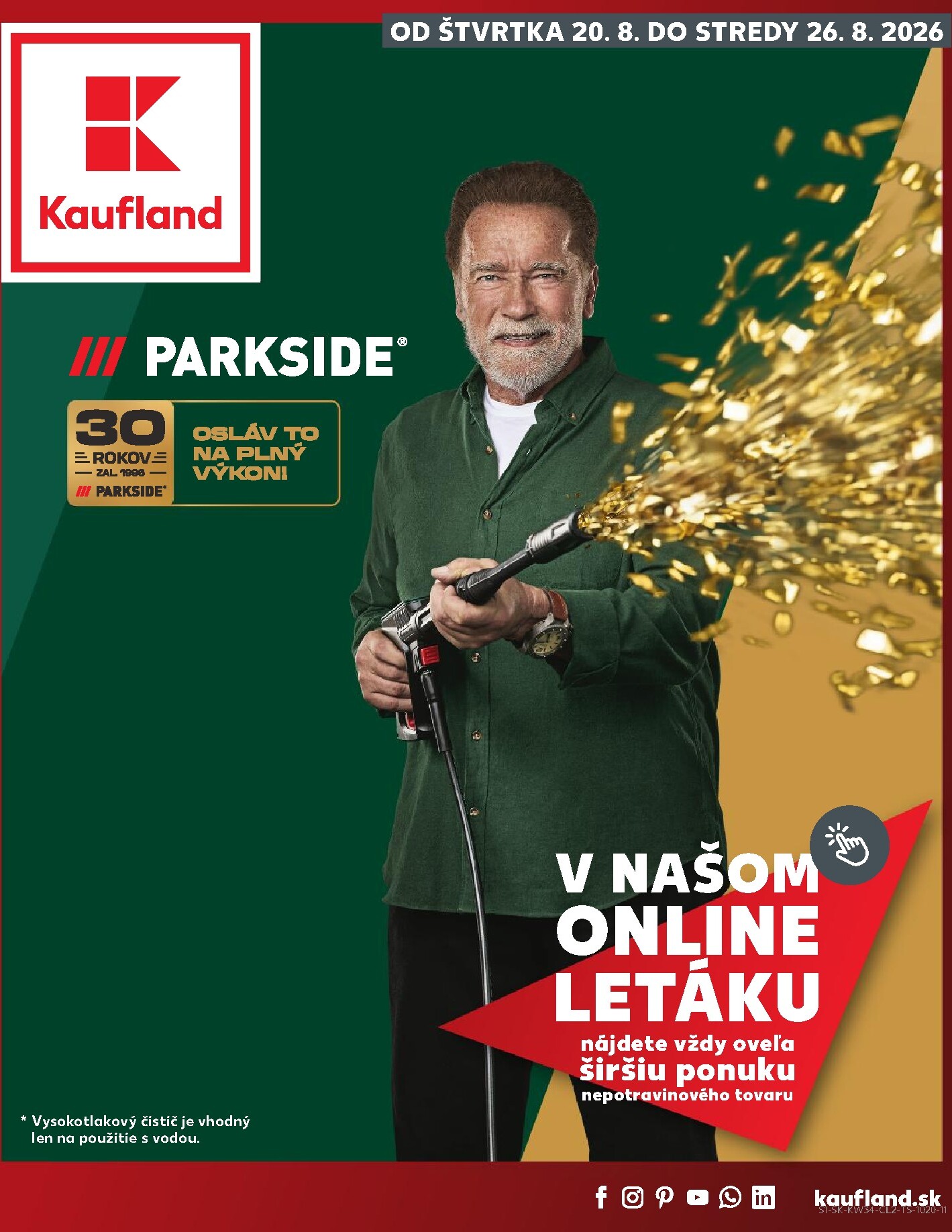 kaufland - Nový Kaufland - Nonfood leták od štvrtka, 20.08.2026 do stredy, 26.08.2026