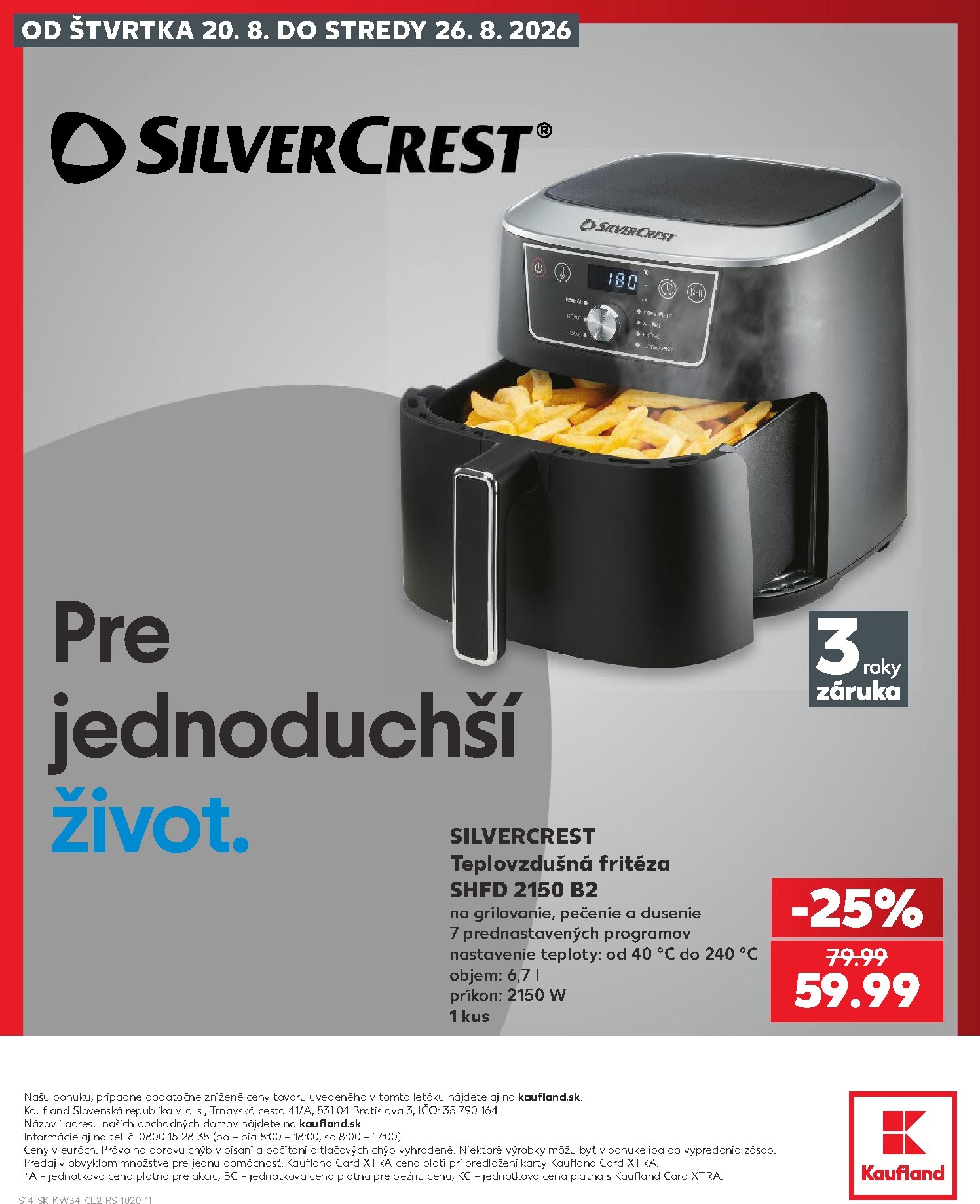 kaufland - Nový Kaufland - Nonfood leták od štvrtka, 20.08.2026 do stredy, 26.08.2026 - page: 14