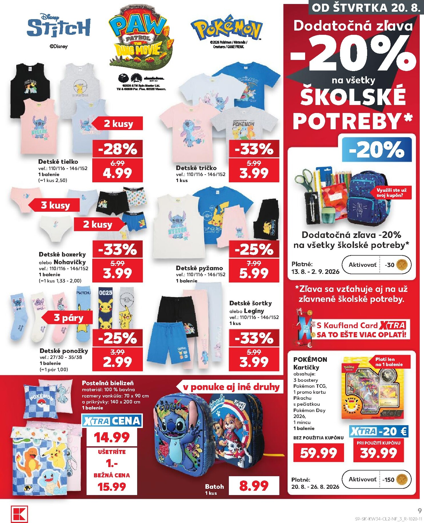 kaufland - Nový Kaufland - Nonfood leták od štvrtka, 20.08.2026 do stredy, 26.08.2026 - page: 9