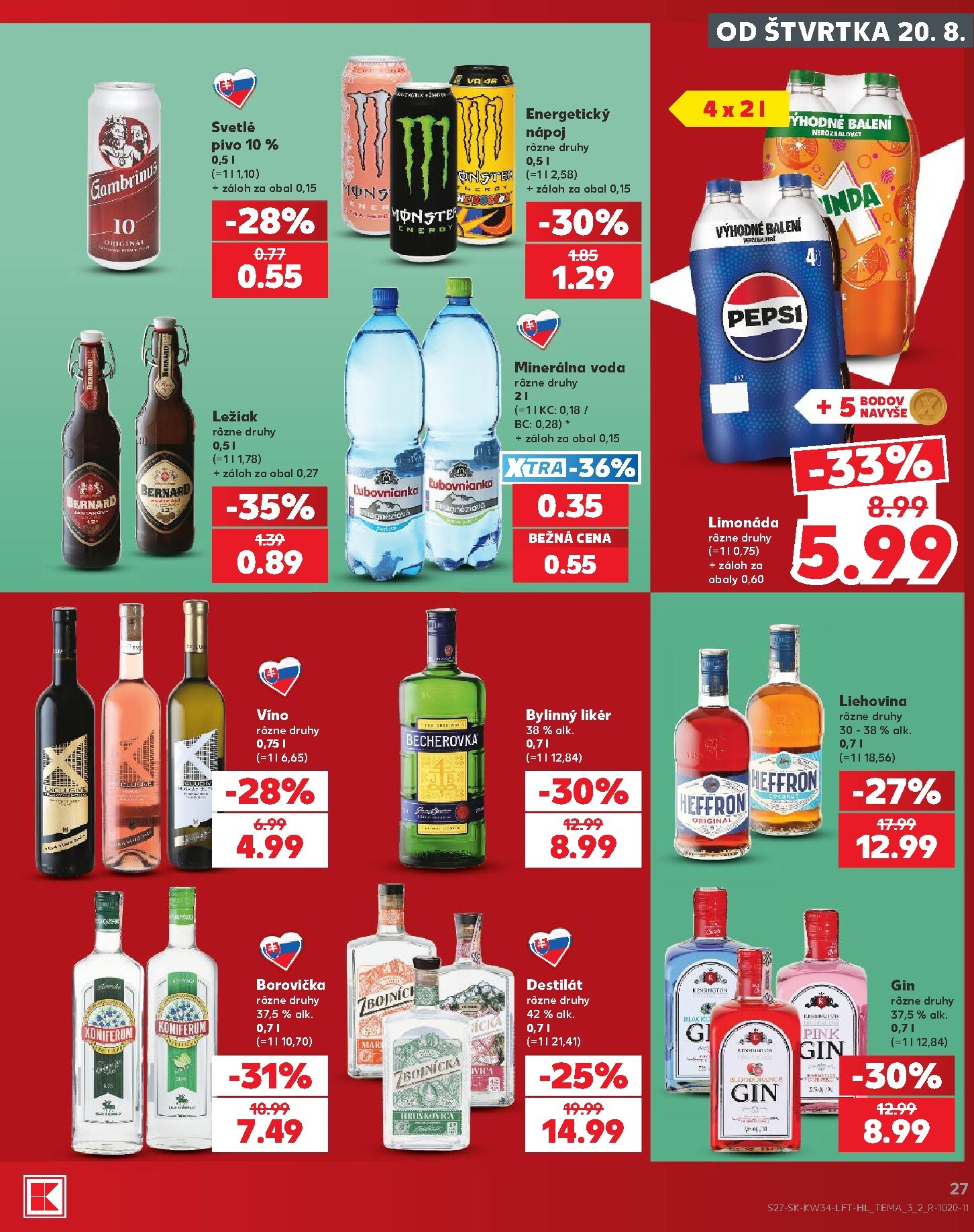 kaufland - Nový Kaufland leták od štvrtka, 20.08.2026 do stredy, 26.08.2026 - page: 27