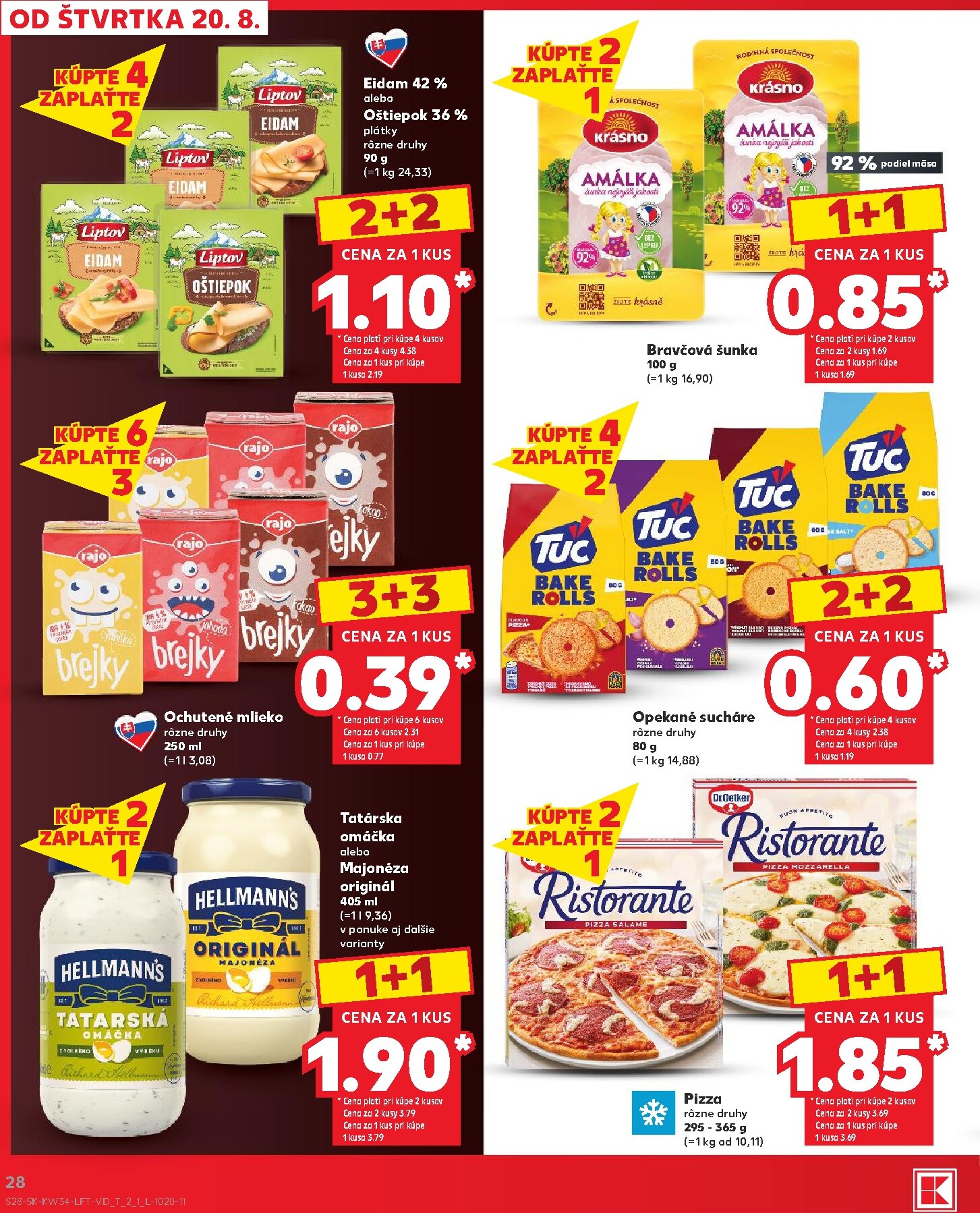 kaufland - Nový Kaufland leták od štvrtka, 20.08.2026 do stredy, 26.08.2026 - page: 28