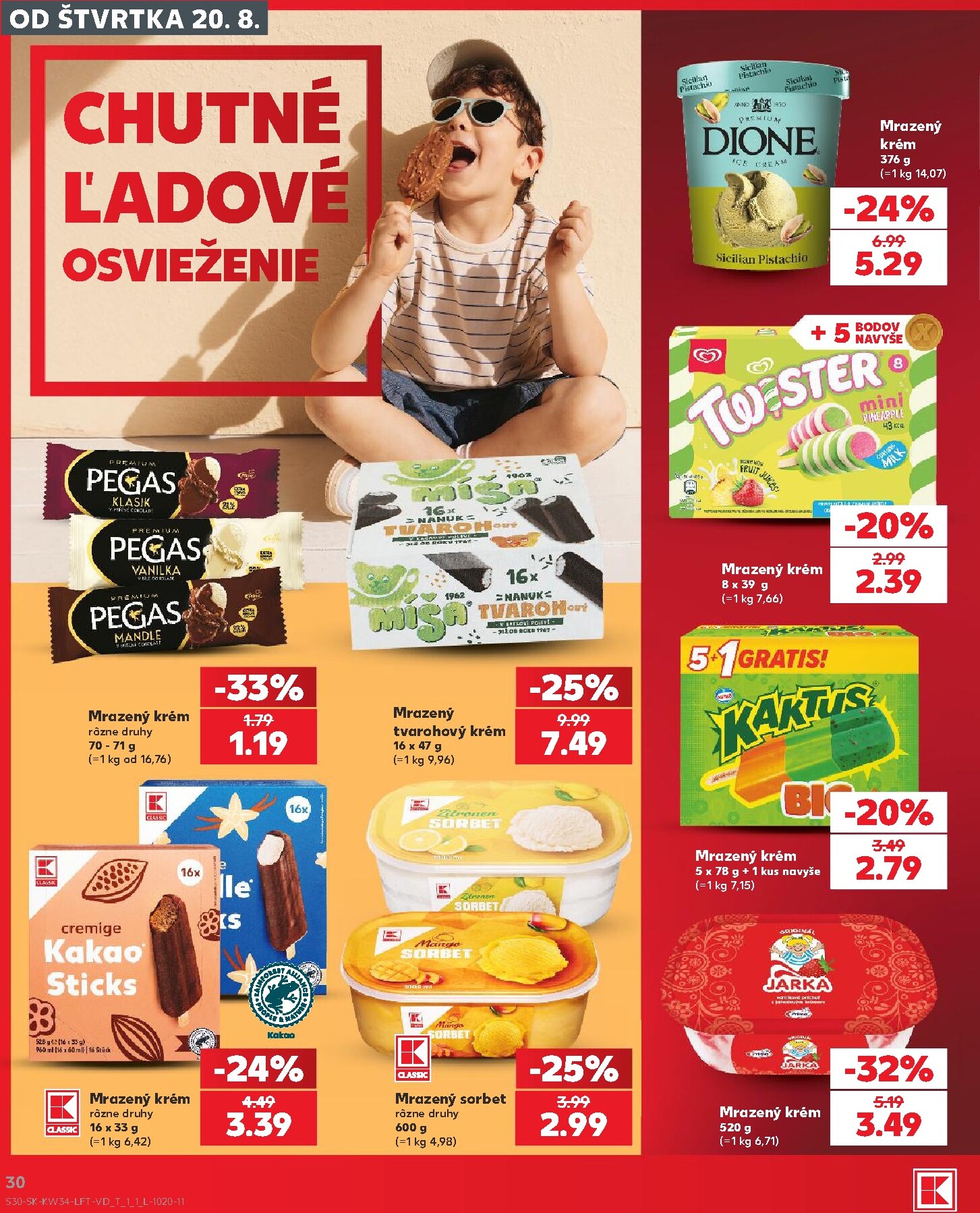 kaufland - Nový Kaufland leták od štvrtka, 20.08.2026 do stredy, 26.08.2026 - page: 30