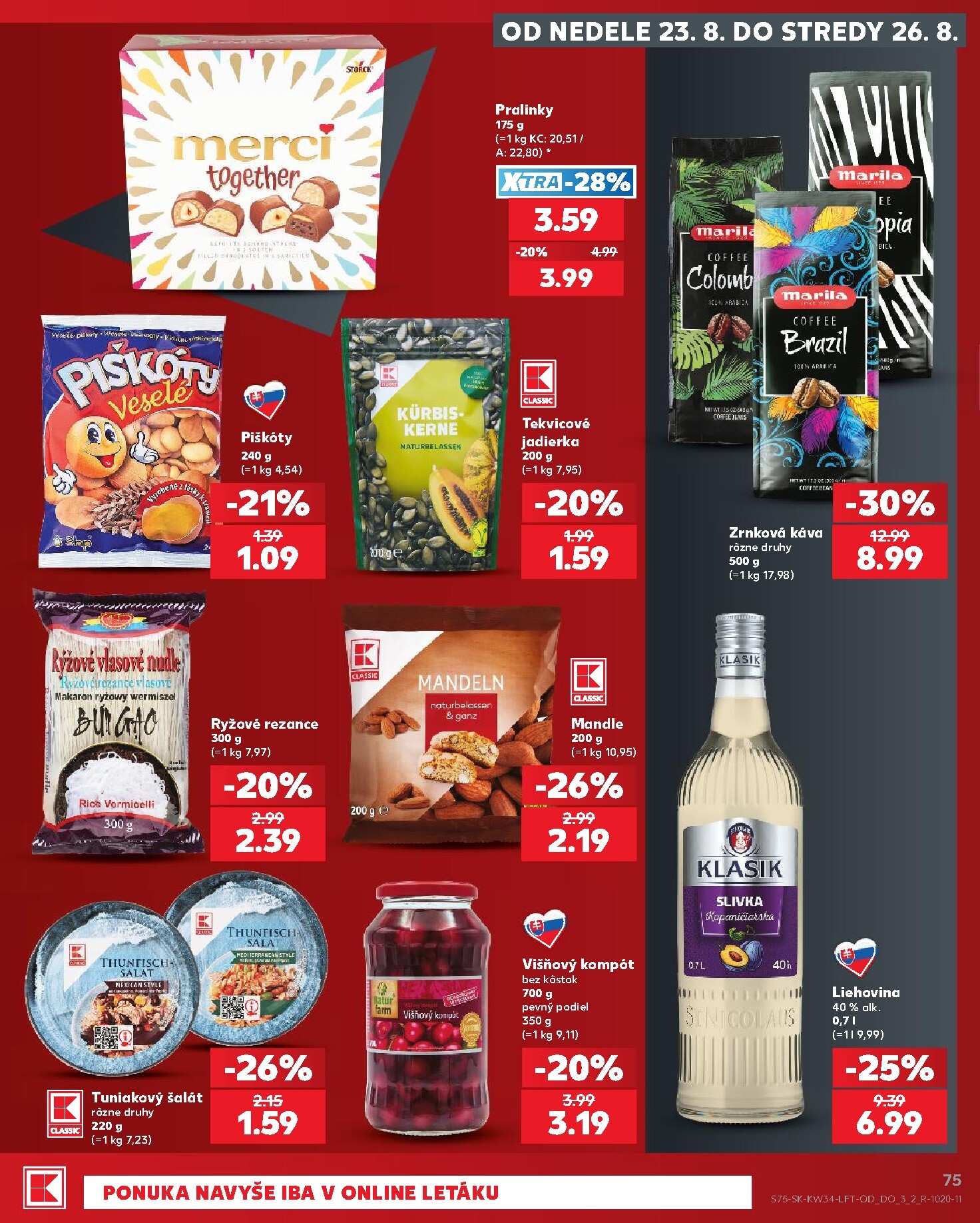 kaufland - Nový Kaufland leták od štvrtka, 20.08.2026 do stredy, 26.08.2026 - page: 75