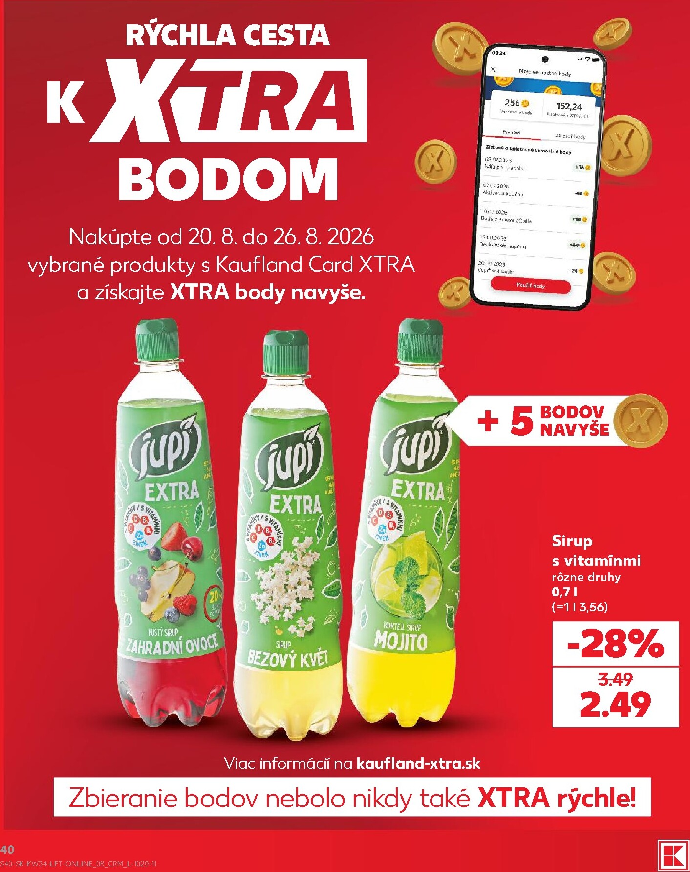 kaufland - Nový Kaufland leták od štvrtka, 20.08.2026 do stredy, 26.08.2026 - page: 40