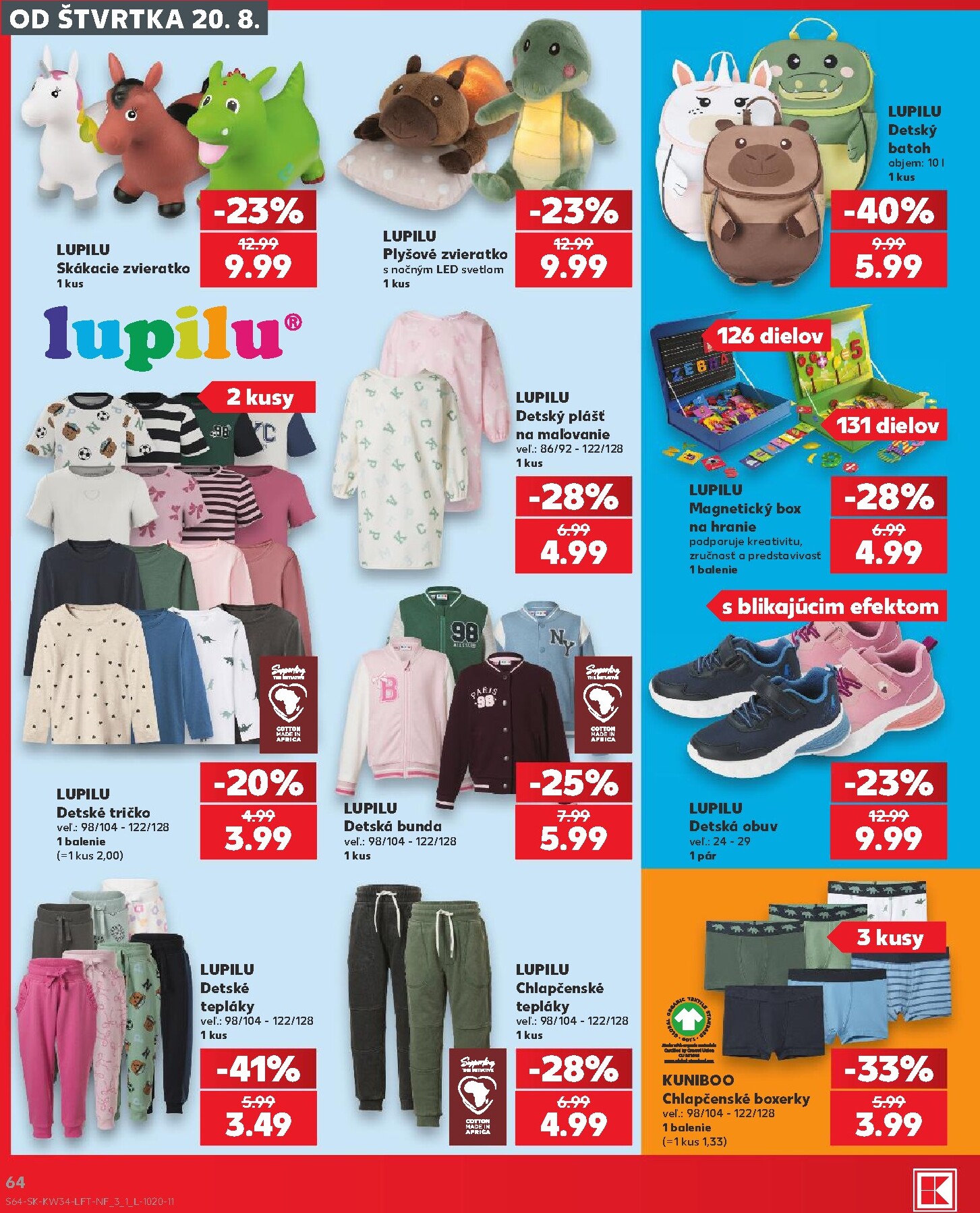 kaufland - Nový Kaufland leták od štvrtka, 20.08.2026 do stredy, 26.08.2026 - page: 64