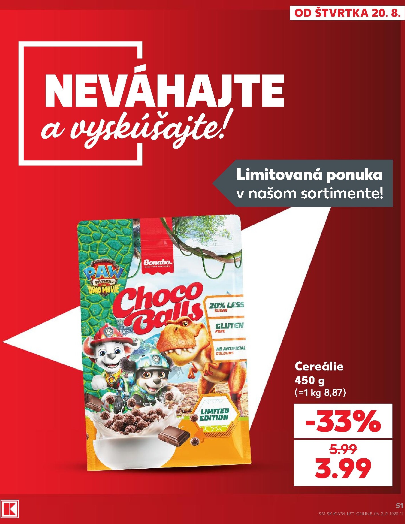 kaufland - Nový Kaufland leták od štvrtka, 20.08.2026 do stredy, 26.08.2026 - page: 51