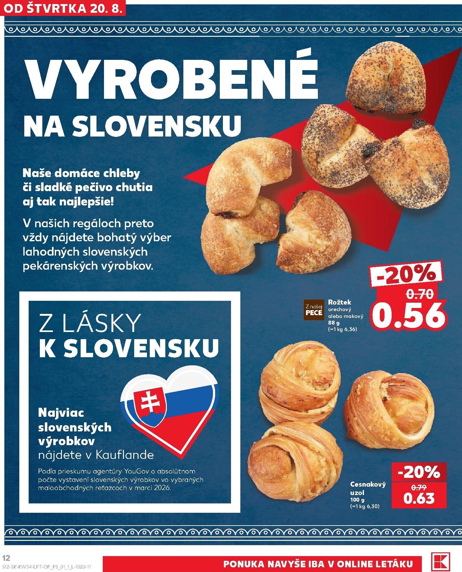 kaufland - Nový Kaufland leták od štvrtka, 20.08.2026 do stredy, 26.08.2026 - page: 12