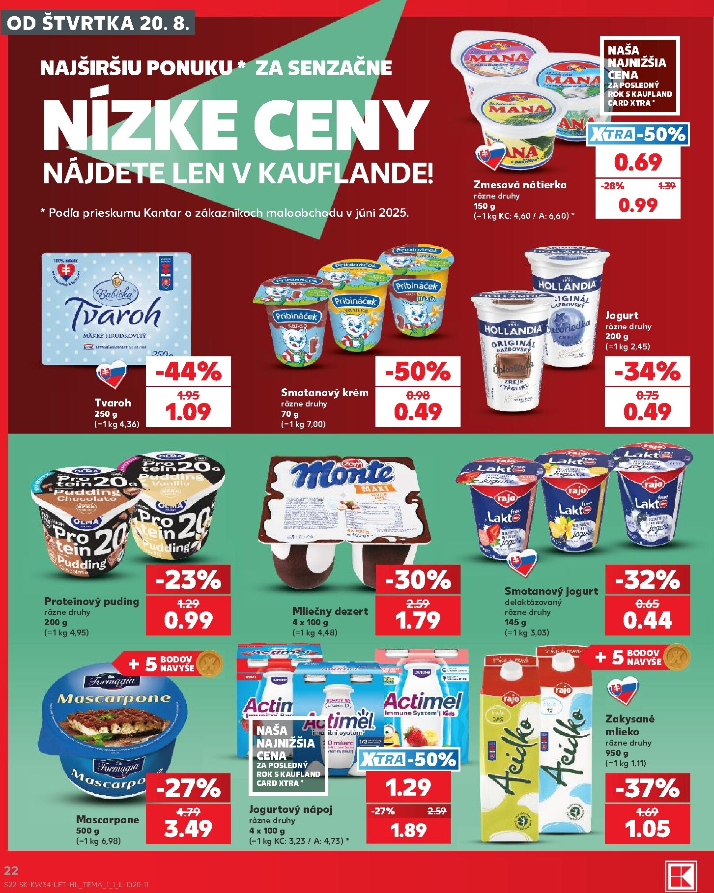 kaufland - Nový Kaufland leták od štvrtka, 20.08.2026 do stredy, 26.08.2026 - page: 22