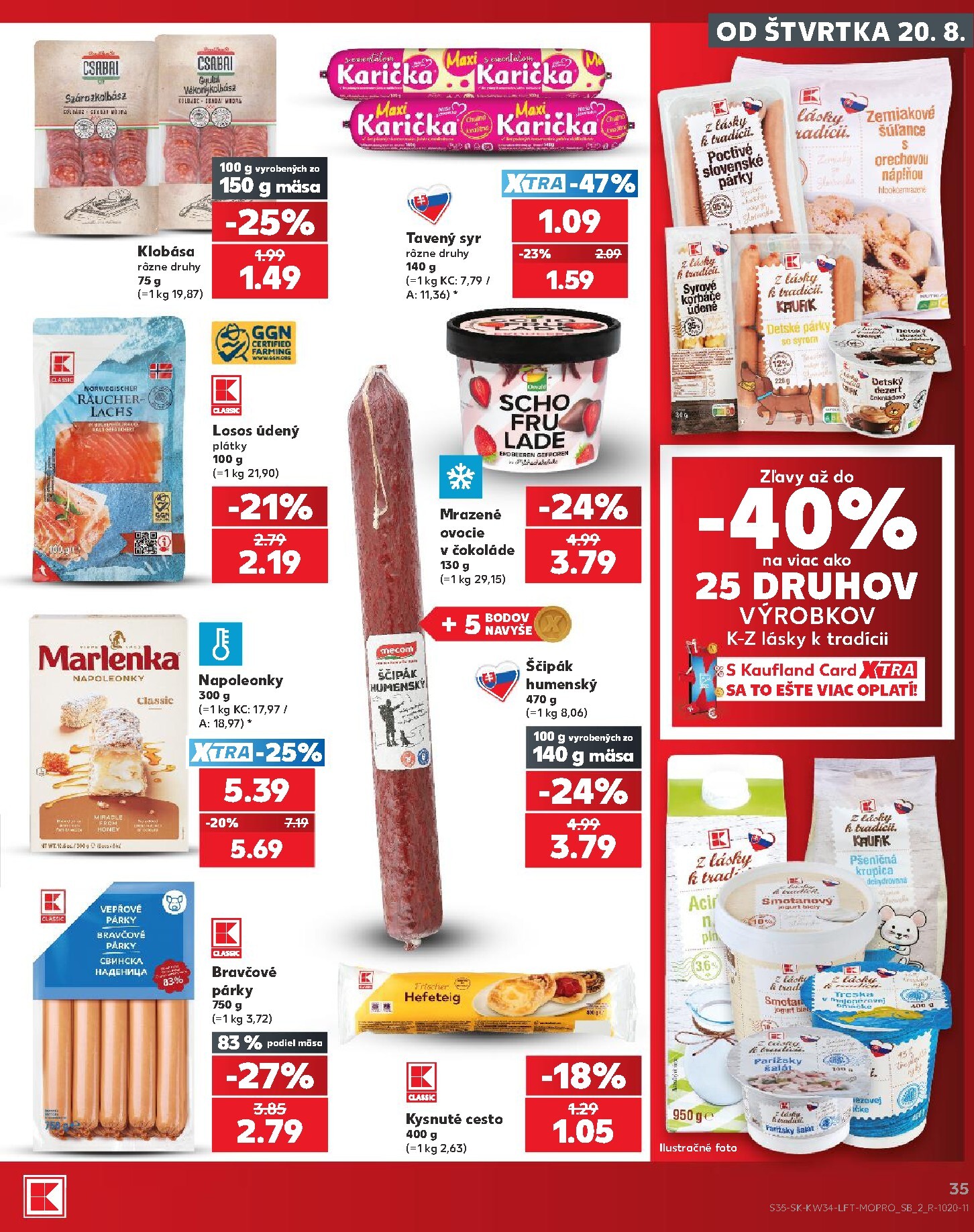 kaufland - Nový Kaufland leták od štvrtka, 20.08.2026 do stredy, 26.08.2026 - page: 35
