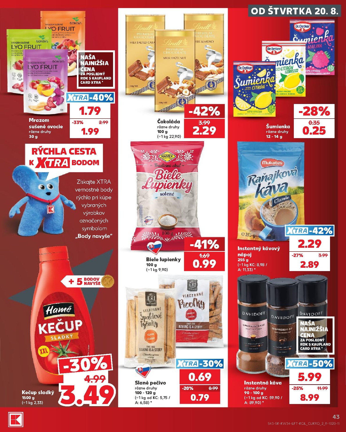 kaufland - Nový Kaufland leták od štvrtka, 20.08.2026 do stredy, 26.08.2026 - page: 43