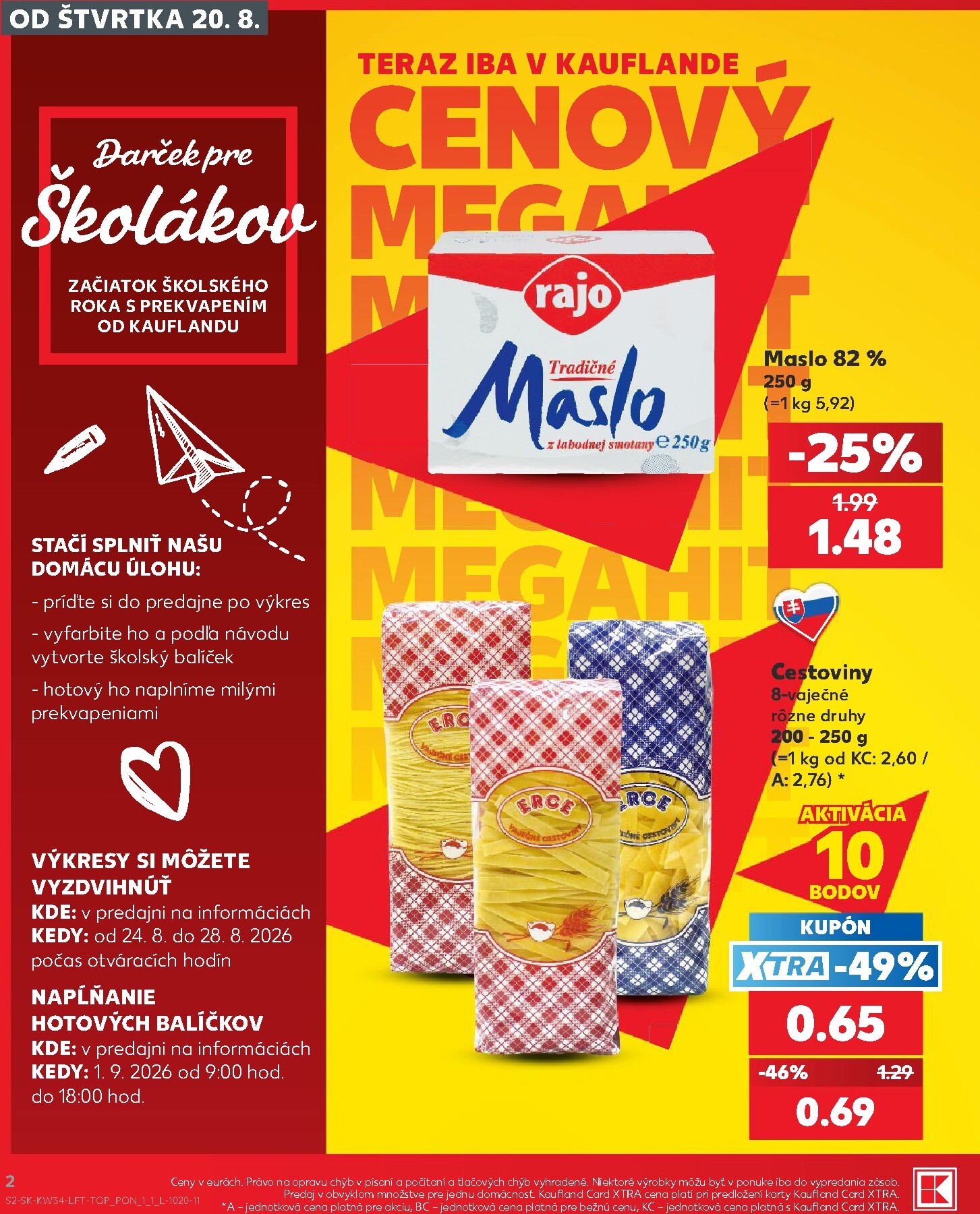 kaufland - Nový Kaufland leták od štvrtka, 20.08.2026 do stredy, 26.08.2026 - page: 2
