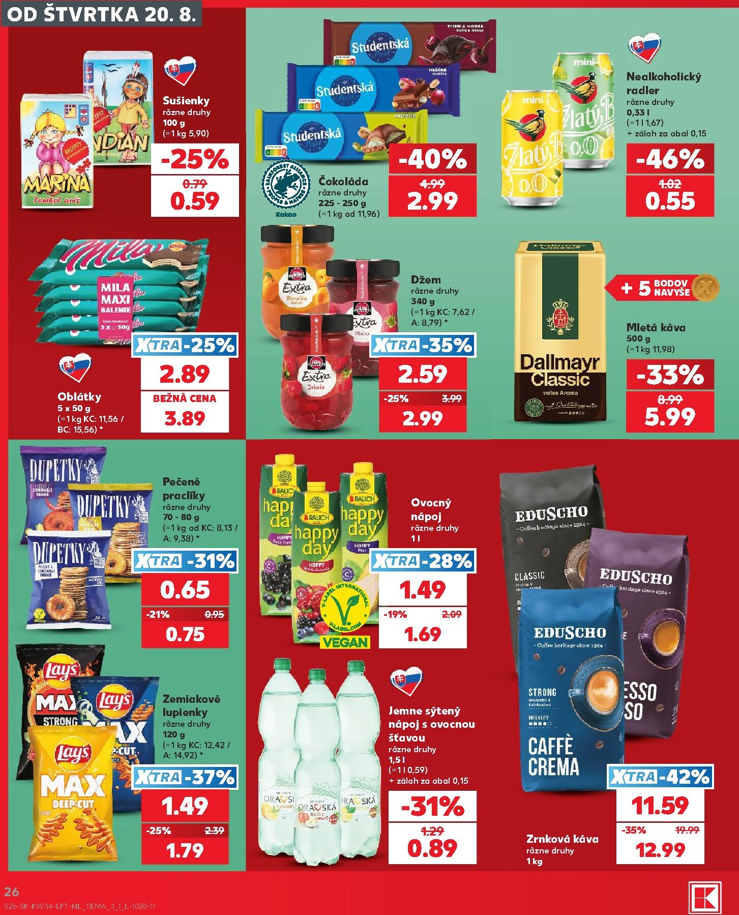 kaufland - Nový Kaufland leták od štvrtka, 20.08.2026 do stredy, 26.08.2026 - page: 26