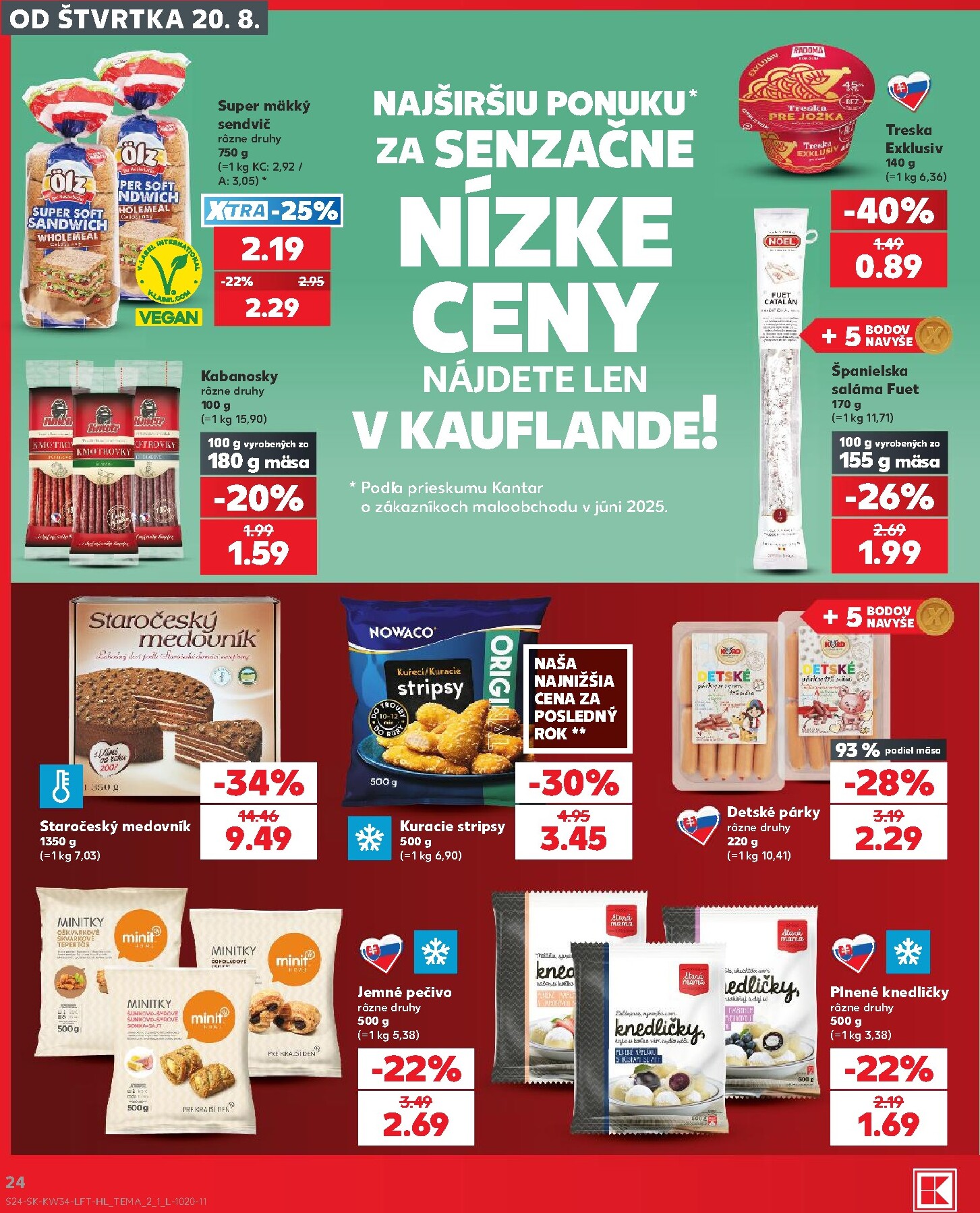 kaufland - Nový Kaufland leták od štvrtka, 20.08.2026 do stredy, 26.08.2026 - page: 24