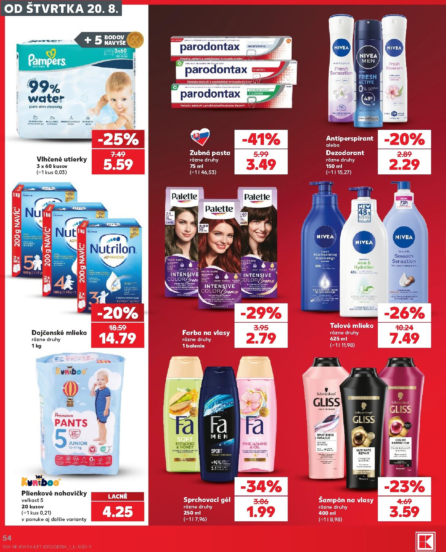 kaufland - Nový Kaufland leták od štvrtka, 20.08.2026 do stredy, 26.08.2026 - page: 54