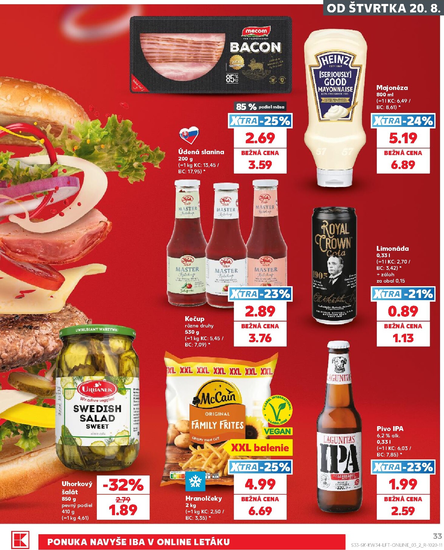 kaufland - Nový Kaufland leták od štvrtka, 20.08.2026 do stredy, 26.08.2026 - page: 33