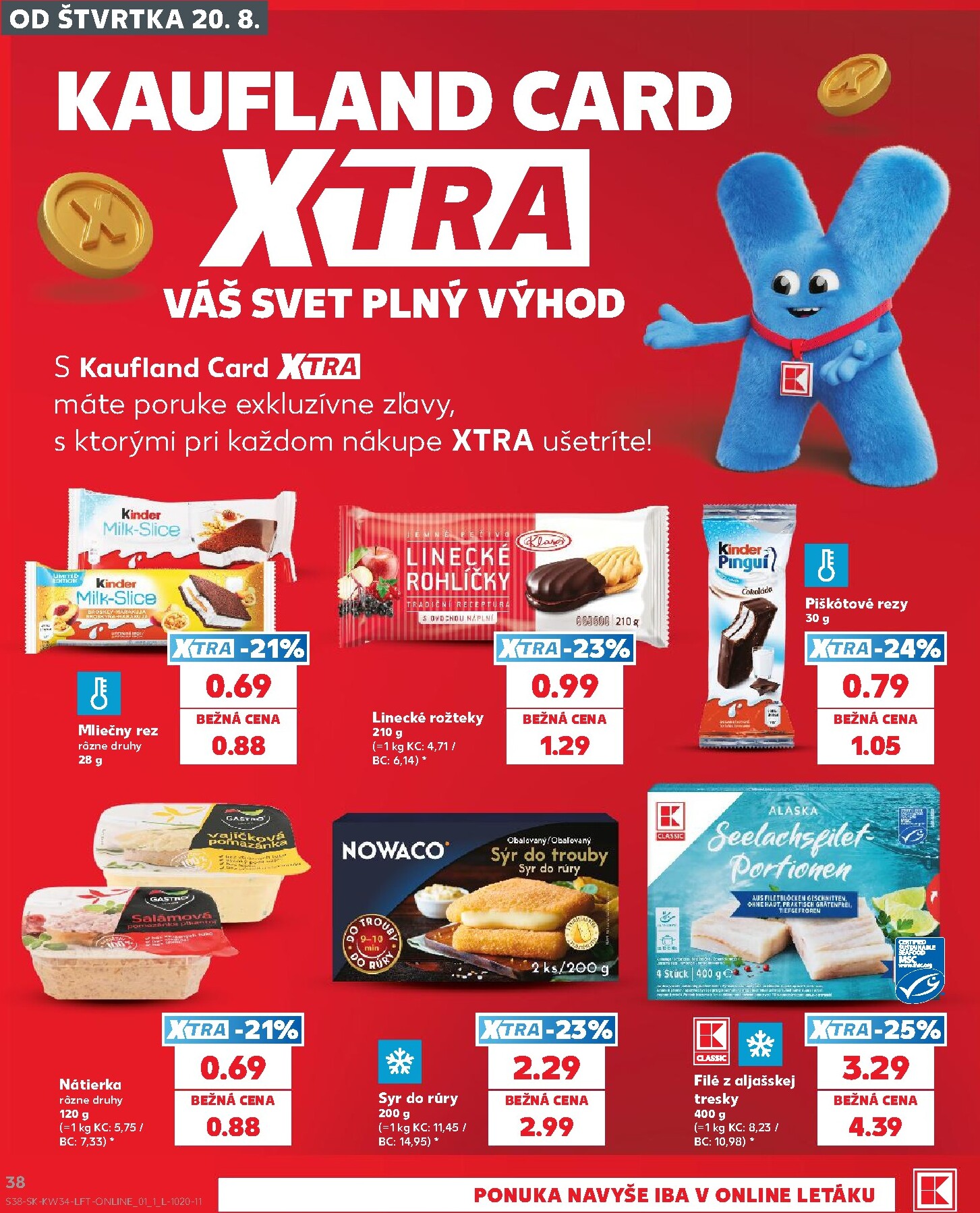 kaufland - Nový Kaufland leták od štvrtka, 20.08.2026 do stredy, 26.08.2026 - page: 38