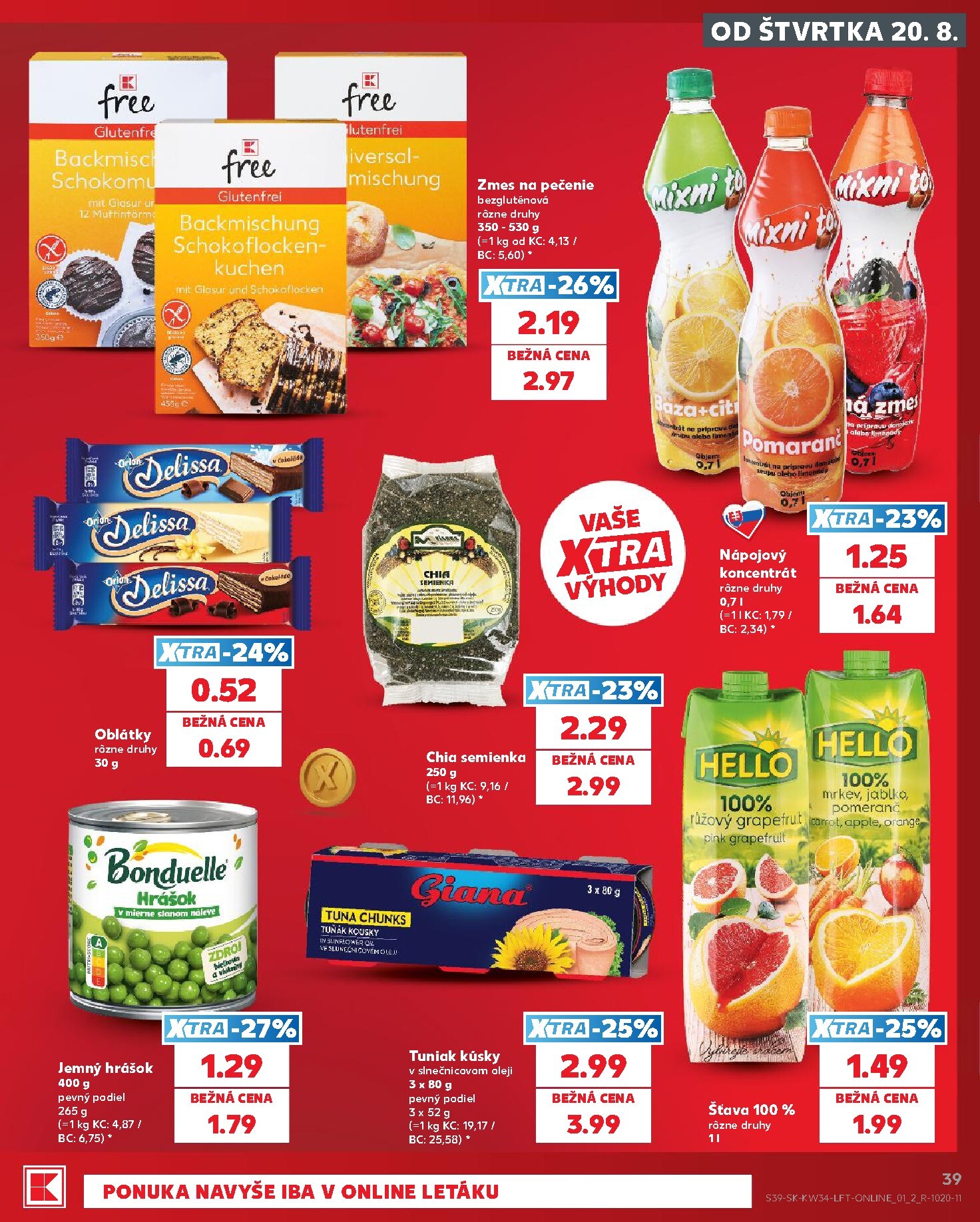 kaufland - Nový Kaufland leták od štvrtka, 20.08.2026 do stredy, 26.08.2026 - page: 39
