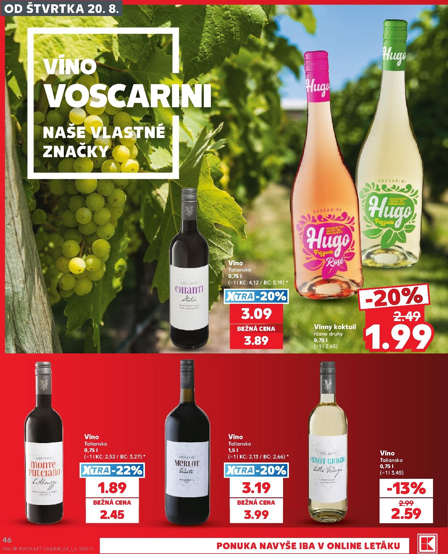 kaufland - Nový Kaufland leták od štvrtka, 20.08.2026 do stredy, 26.08.2026 - page: 46