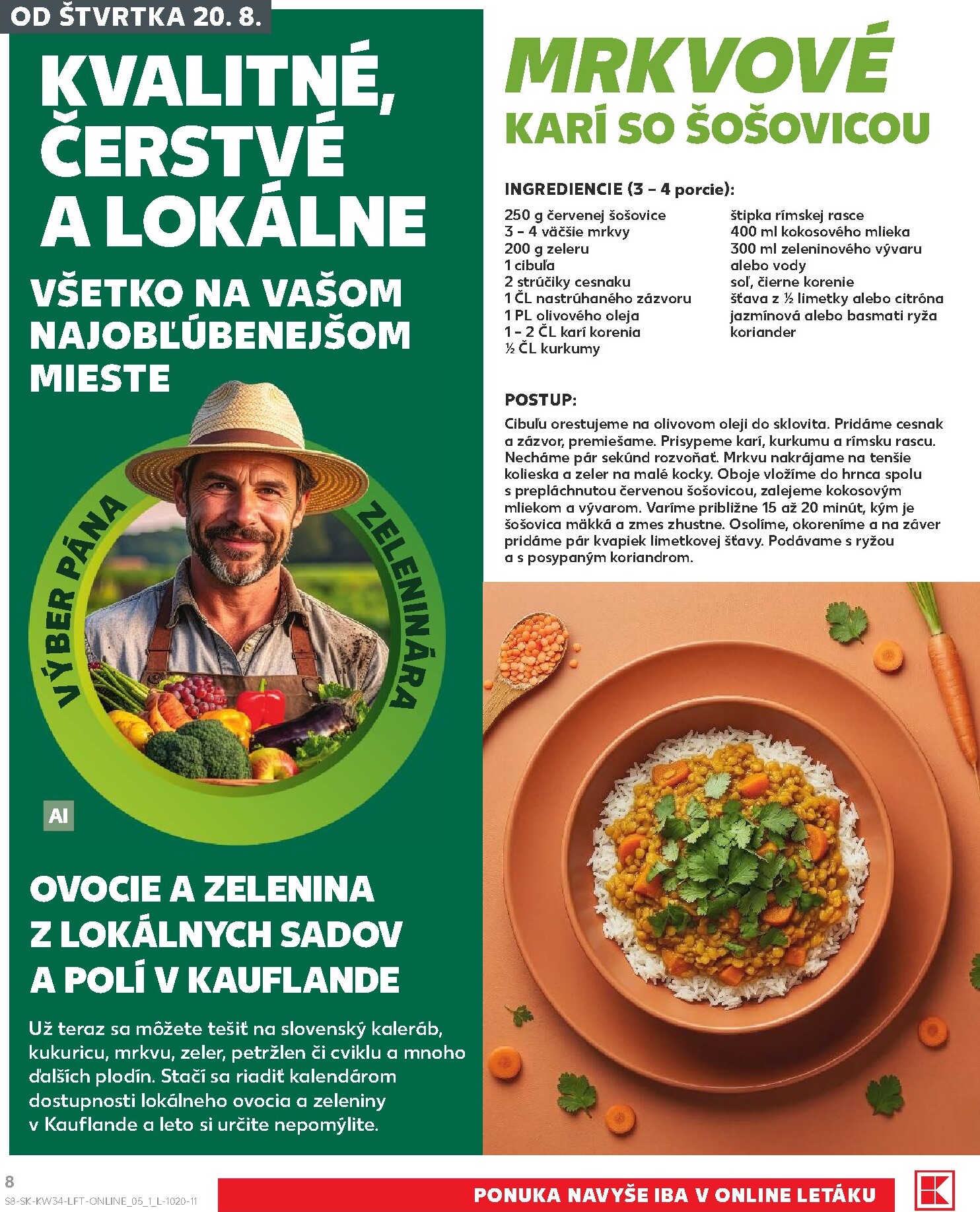 kaufland - Nový Kaufland leták od štvrtka, 20.08.2026 do stredy, 26.08.2026 - page: 8