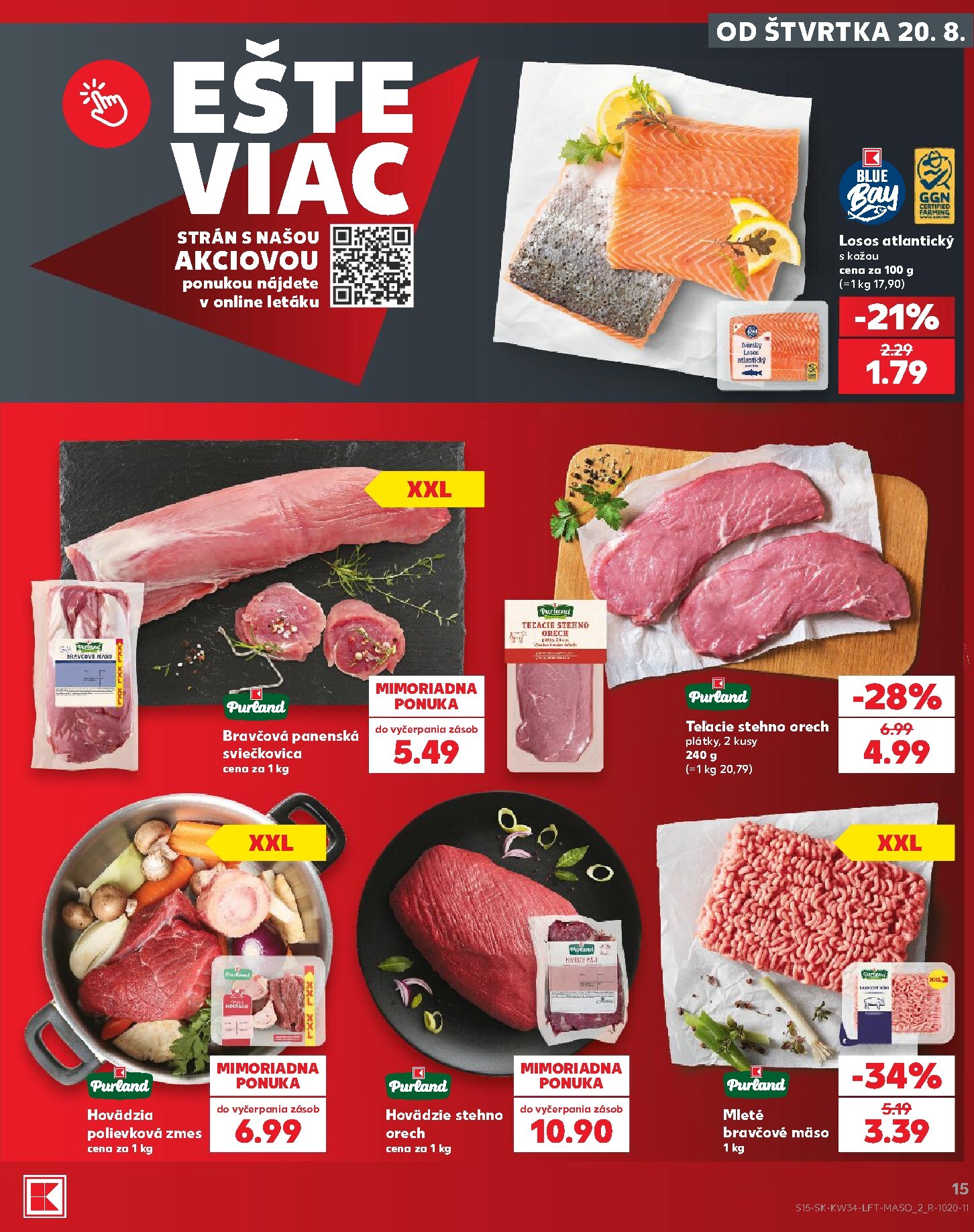 kaufland - Nový Kaufland leták od štvrtka, 20.08.2026 do stredy, 26.08.2026 - page: 15