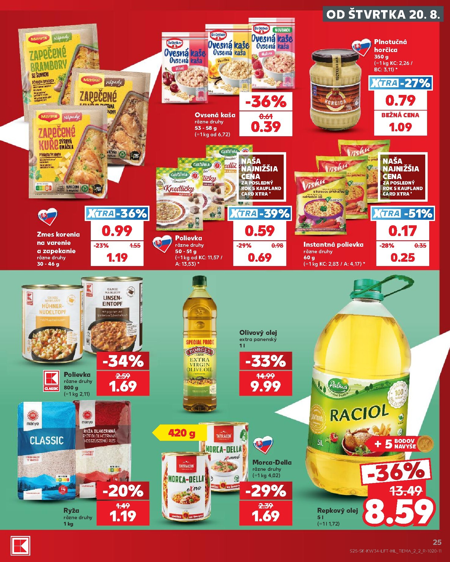 kaufland - Nový Kaufland leták od štvrtka, 20.08.2026 do stredy, 26.08.2026 - page: 25