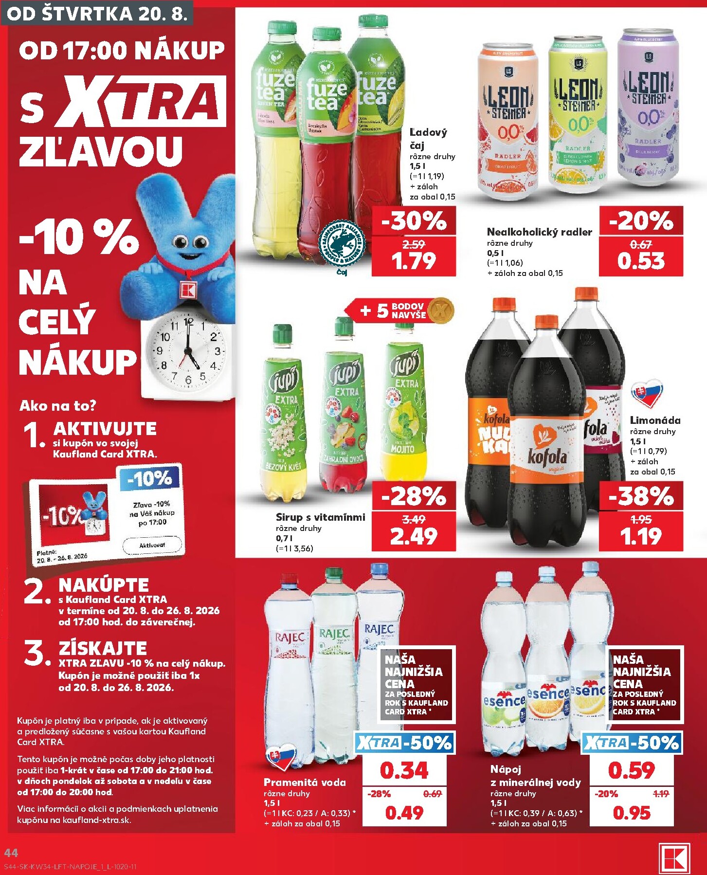 kaufland - Nový Kaufland leták od štvrtka, 20.08.2026 do stredy, 26.08.2026 - page: 44