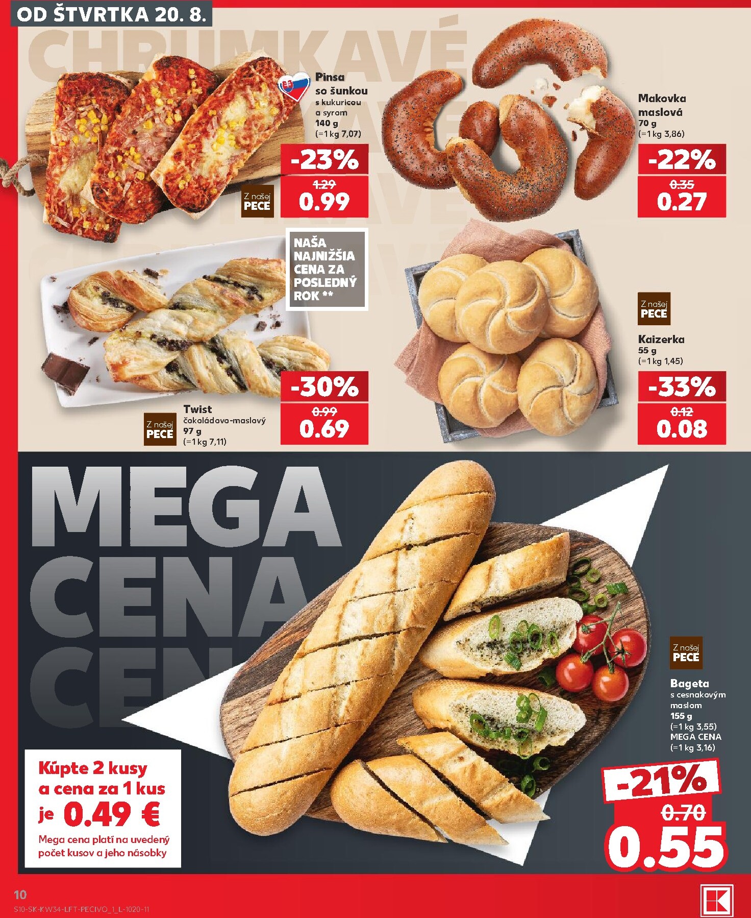 kaufland - Nový Kaufland leták od štvrtka, 20.08.2026 do stredy, 26.08.2026 - page: 10