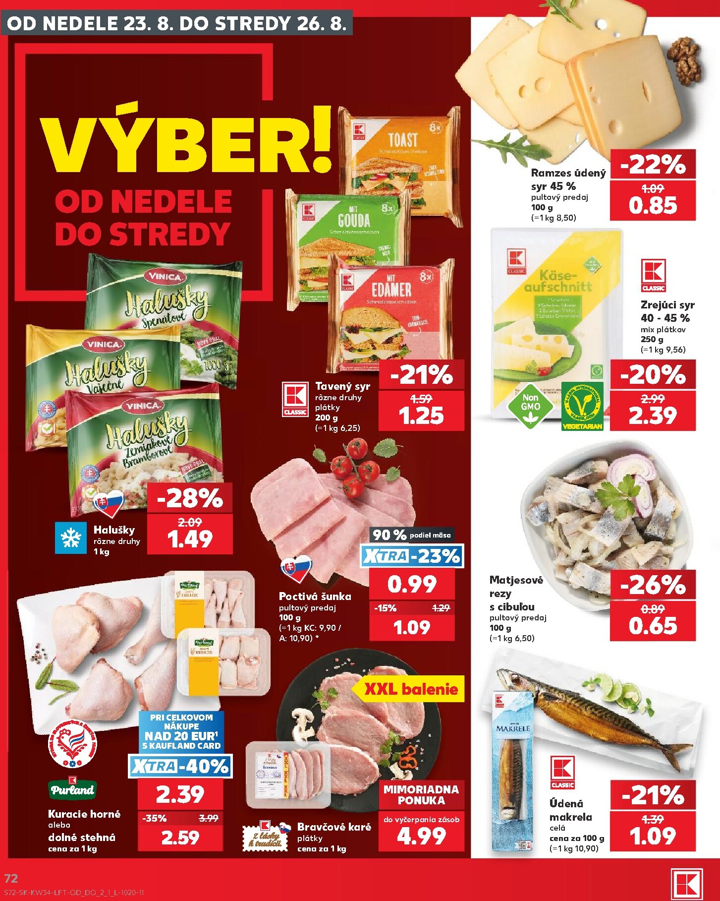 kaufland - Nový Kaufland leták od štvrtka, 20.08.2026 do stredy, 26.08.2026 - page: 72