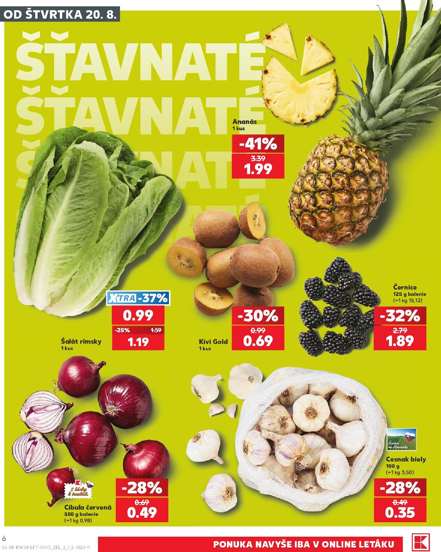 kaufland - Nový Kaufland leták od štvrtka, 20.08.2026 do stredy, 26.08.2026 - page: 6