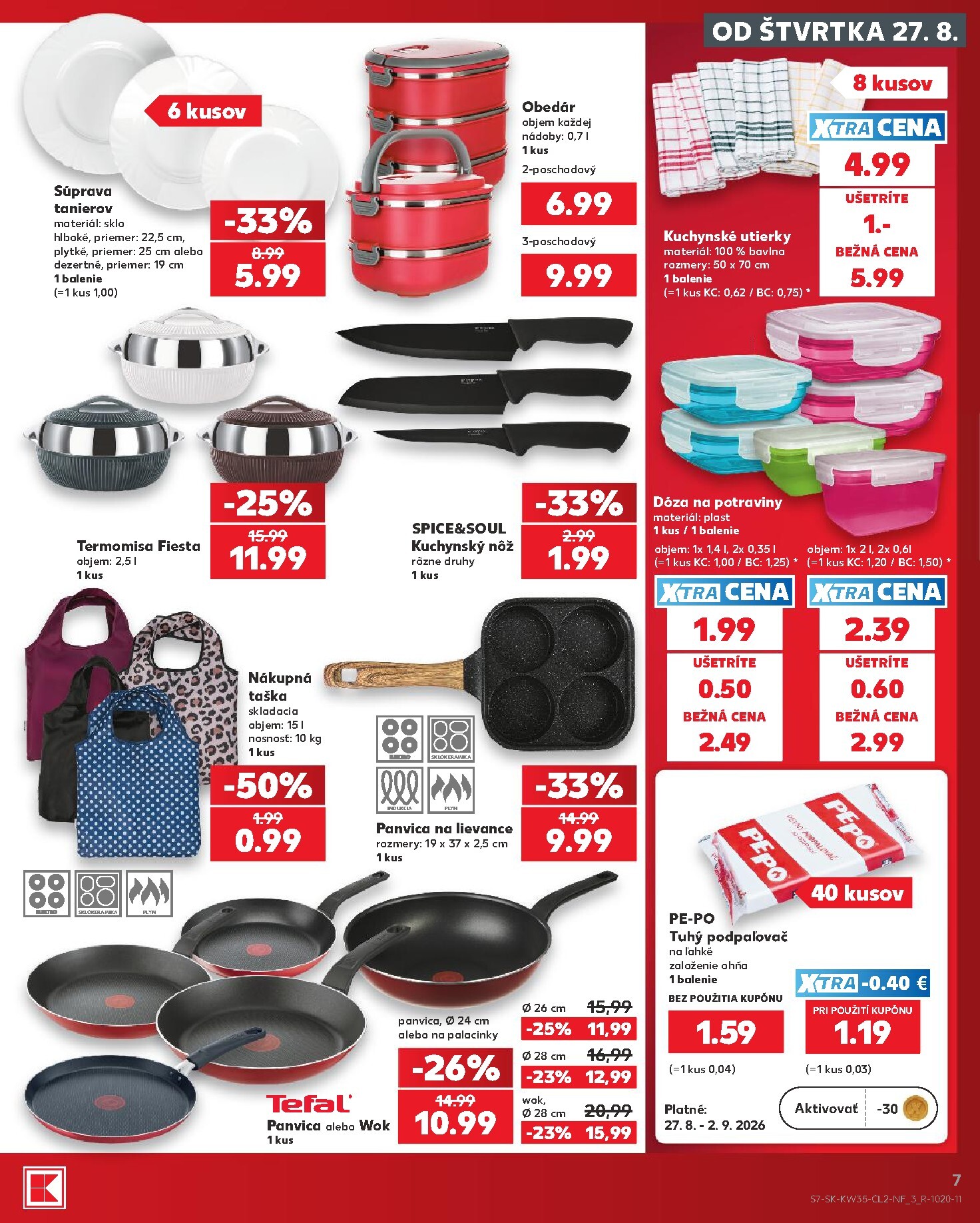 kaufland - Nový Kaufland leták od štvrtka, 27.08.2026 do stredy, 02.09.2026 - page: 7