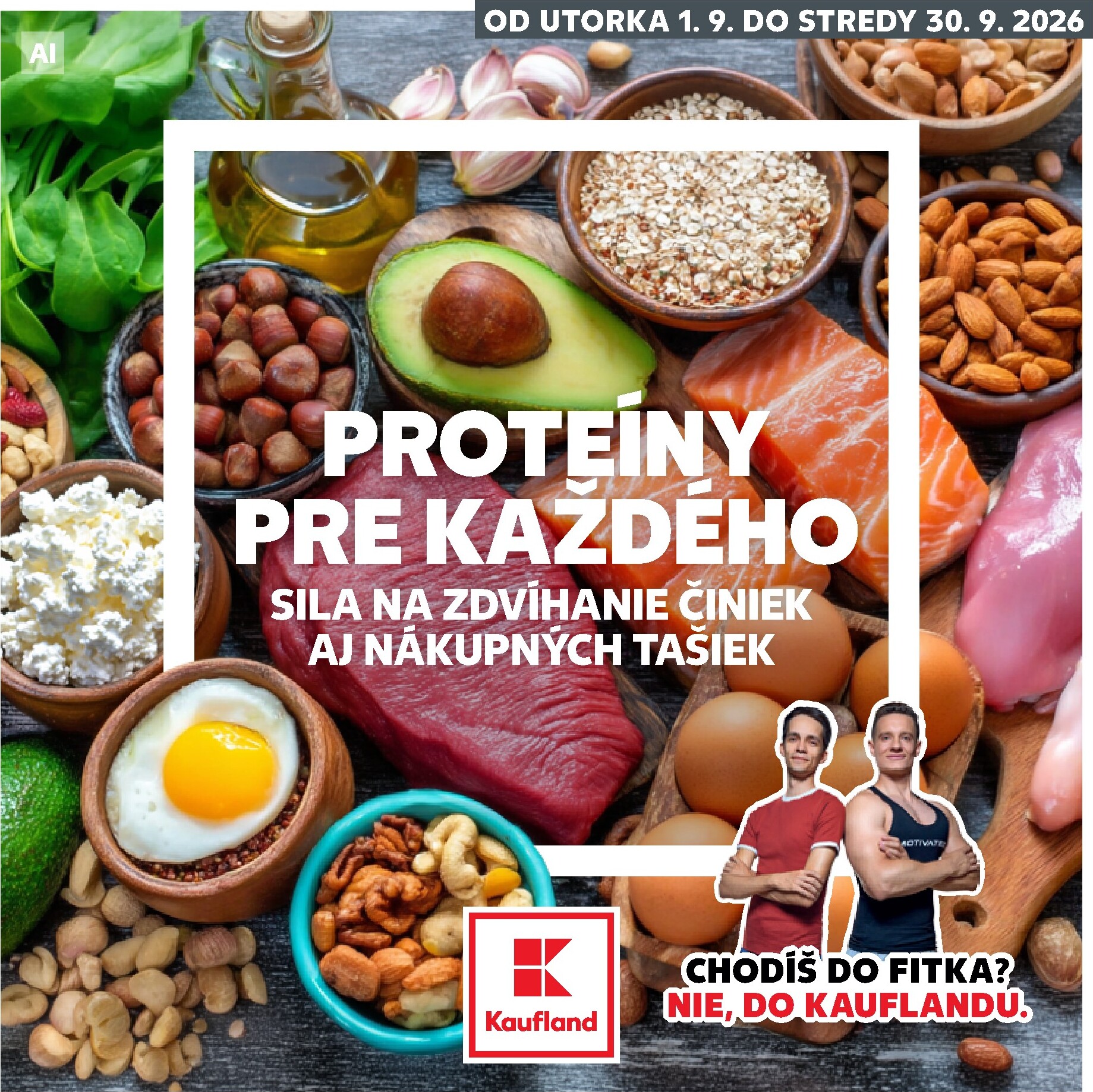 kaufland - Aktuálny Kaufland leták od utorka, 01.09.2026 do stredy, 30.09.2026 - page: 1