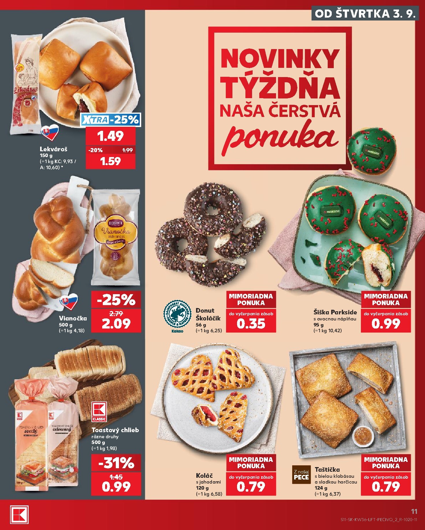 kaufland - Nový Kaufland leták od štvrtka, 03.09.2026 do stredy, 09.09.2026 - page: 11