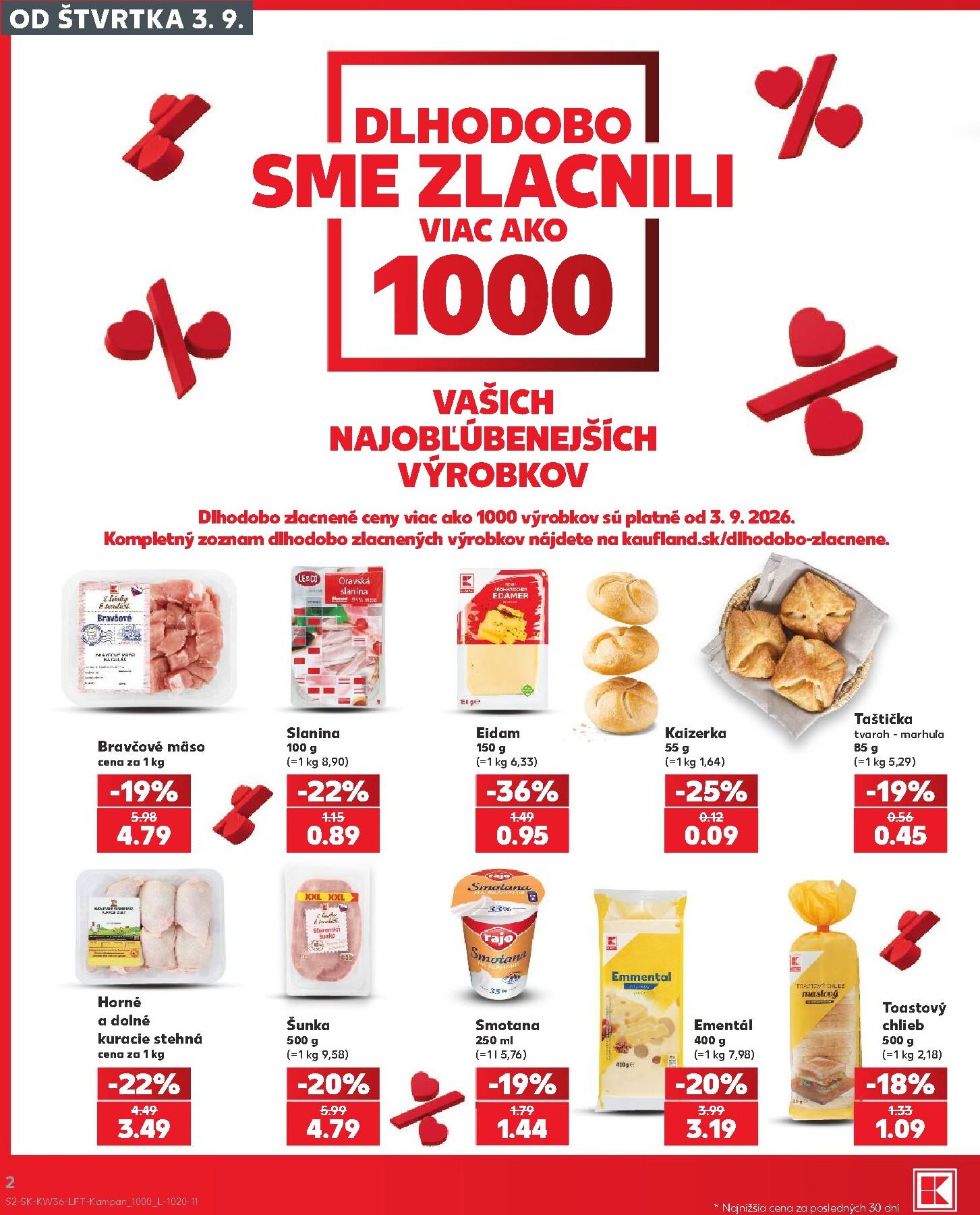 kaufland - Nový Kaufland leták od štvrtka, 03.09.2026 do stredy, 09.09.2026 - page: 2