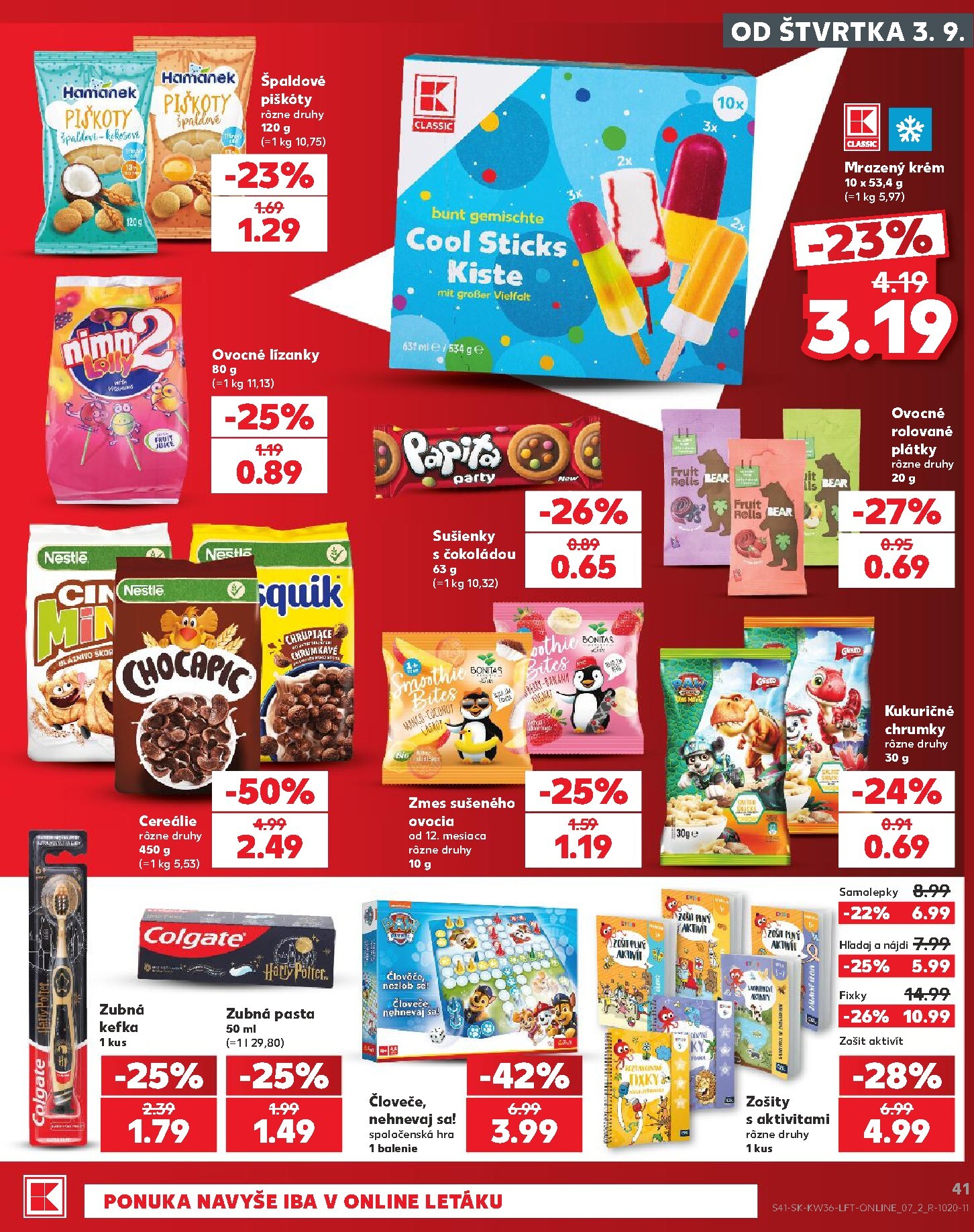 kaufland - Nový Kaufland leták od štvrtka, 03.09.2026 do stredy, 09.09.2026 - page: 41