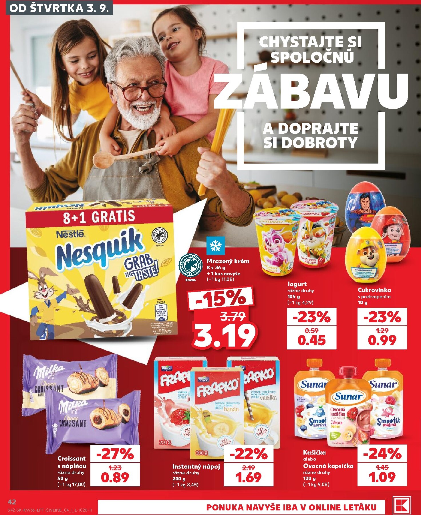 kaufland - Nový Kaufland leták od štvrtka, 03.09.2026 do stredy, 09.09.2026 - page: 42