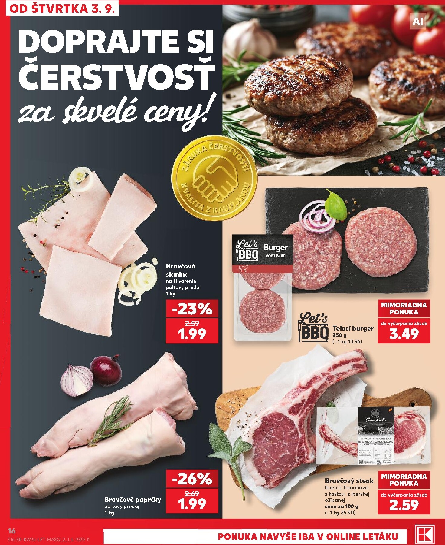 kaufland - Nový Kaufland leták od štvrtka, 03.09.2026 do stredy, 09.09.2026 - page: 16