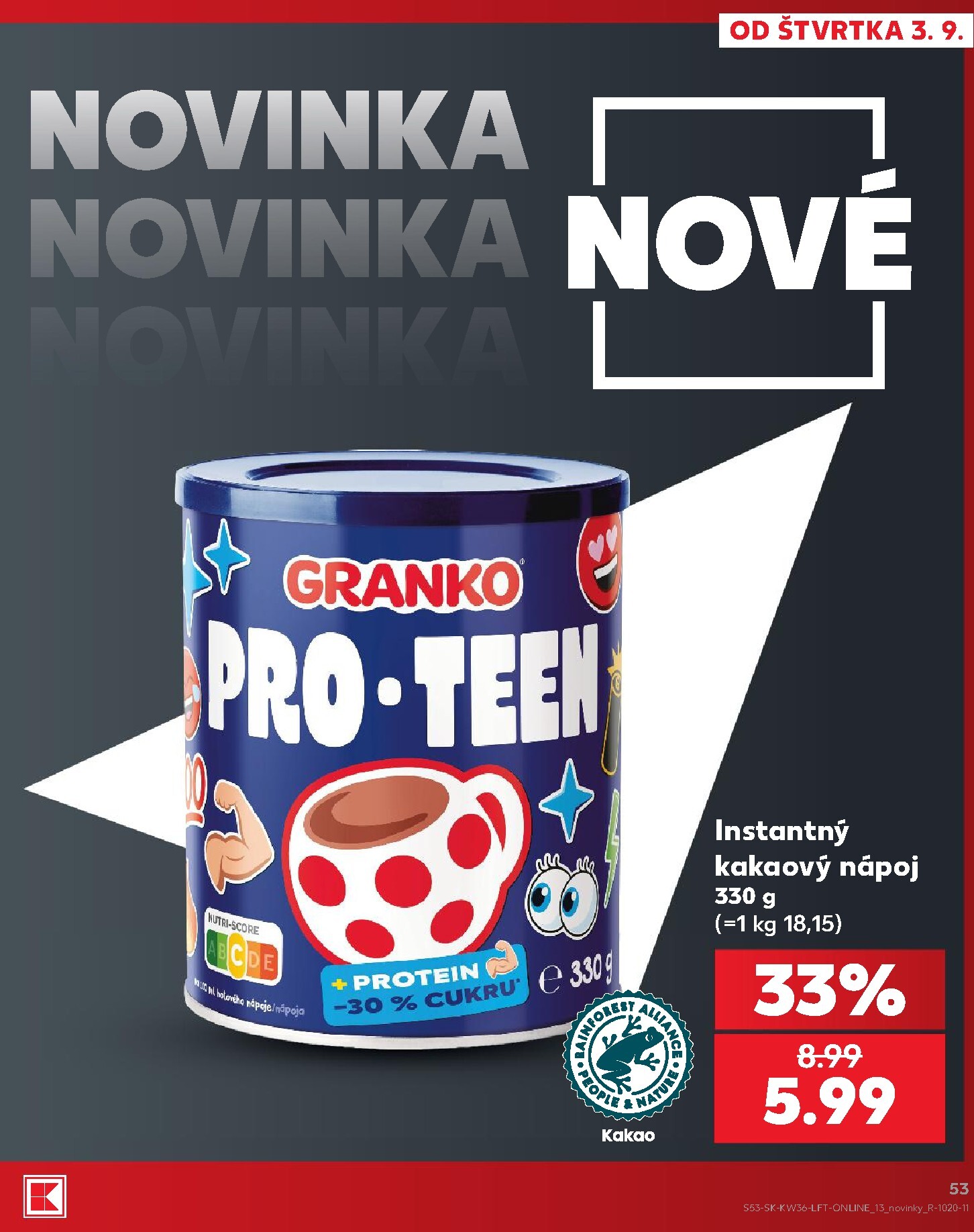 kaufland - Nový Kaufland leták od štvrtka, 03.09.2026 do stredy, 09.09.2026 - page: 53
