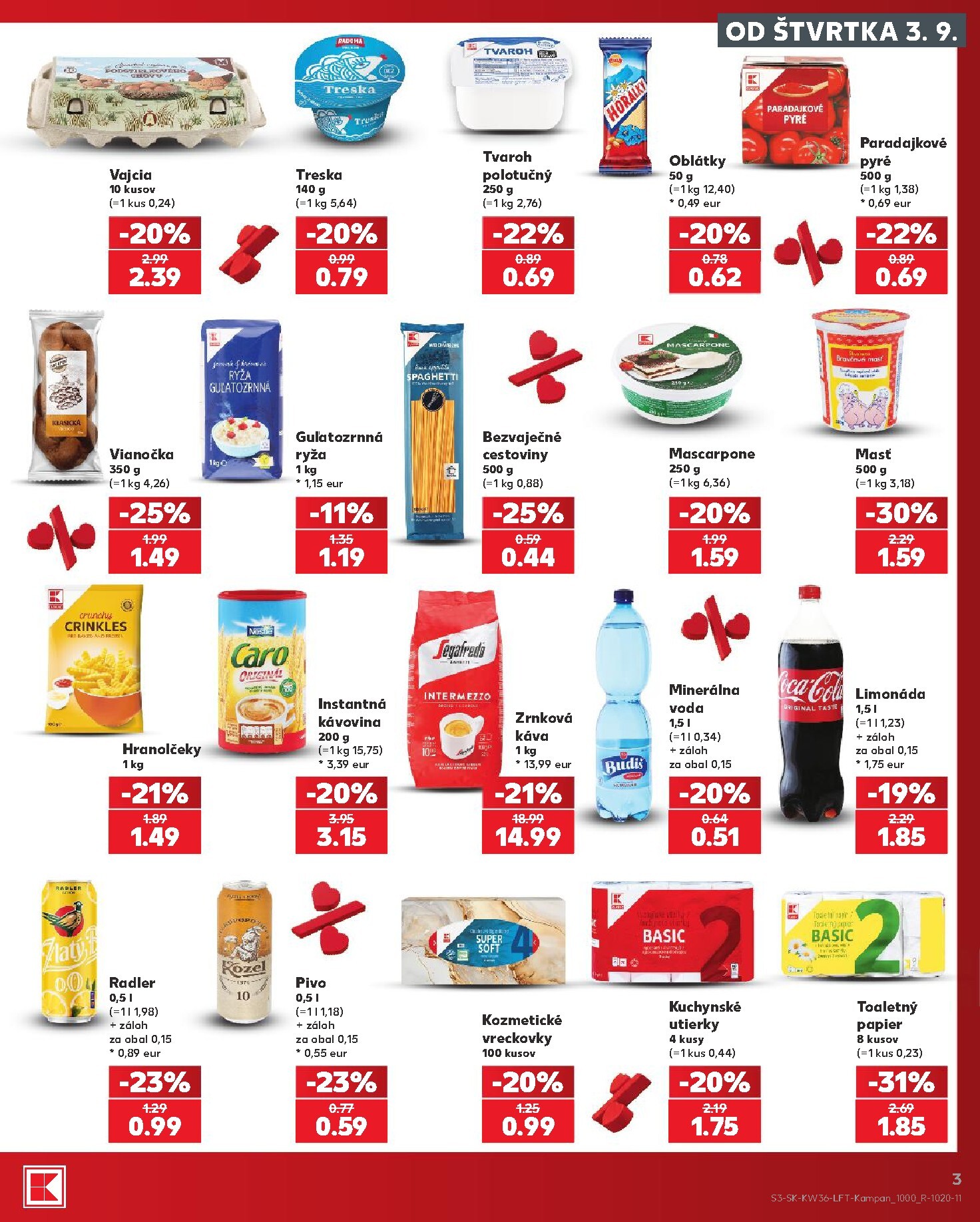 kaufland - Nový Kaufland leták od štvrtka, 03.09.2026 do stredy, 09.09.2026 - page: 3