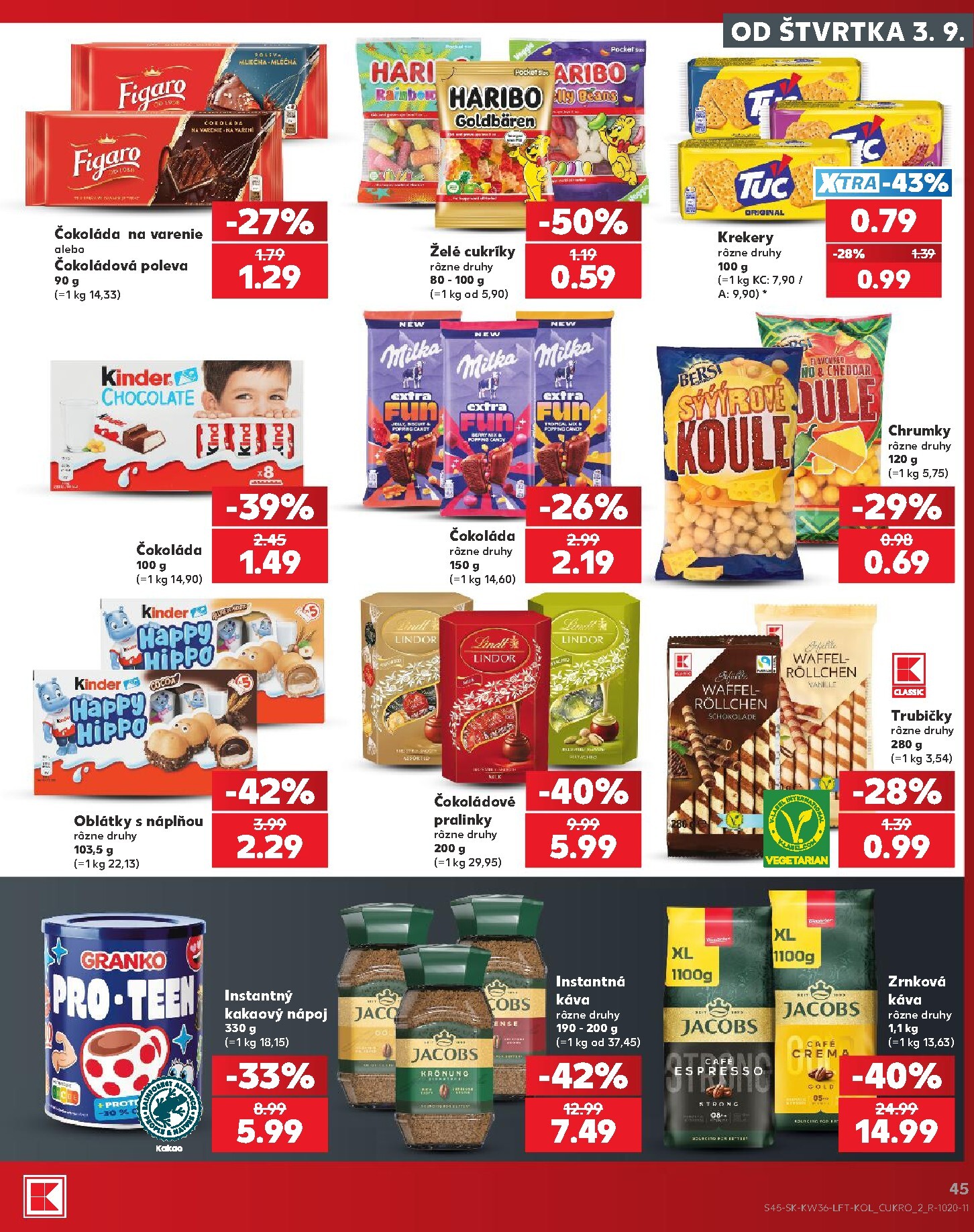 kaufland - Nový Kaufland leták od štvrtka, 03.09.2026 do stredy, 09.09.2026 - page: 45