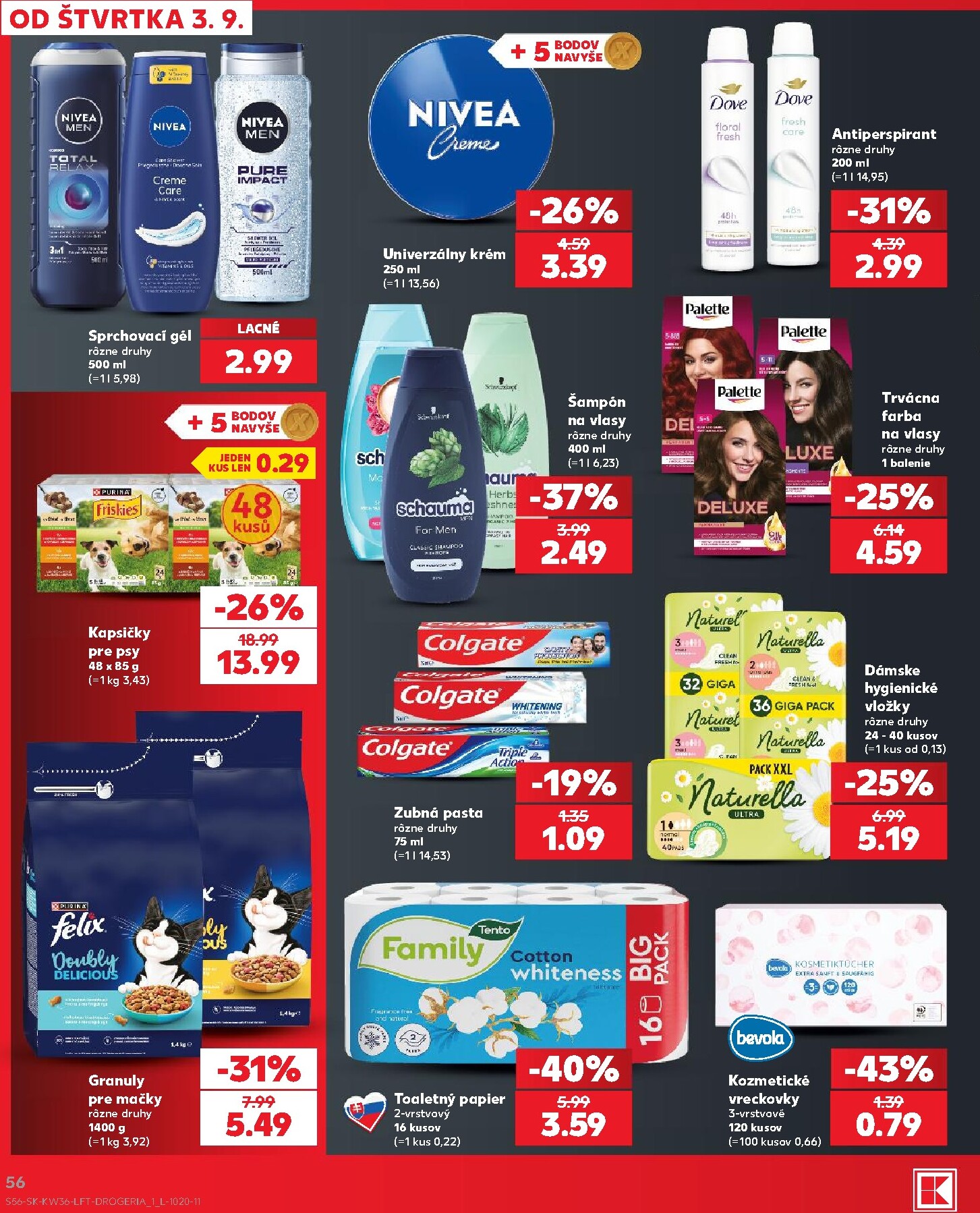 kaufland - Nový Kaufland leták od štvrtka, 03.09.2026 do stredy, 09.09.2026 - page: 56