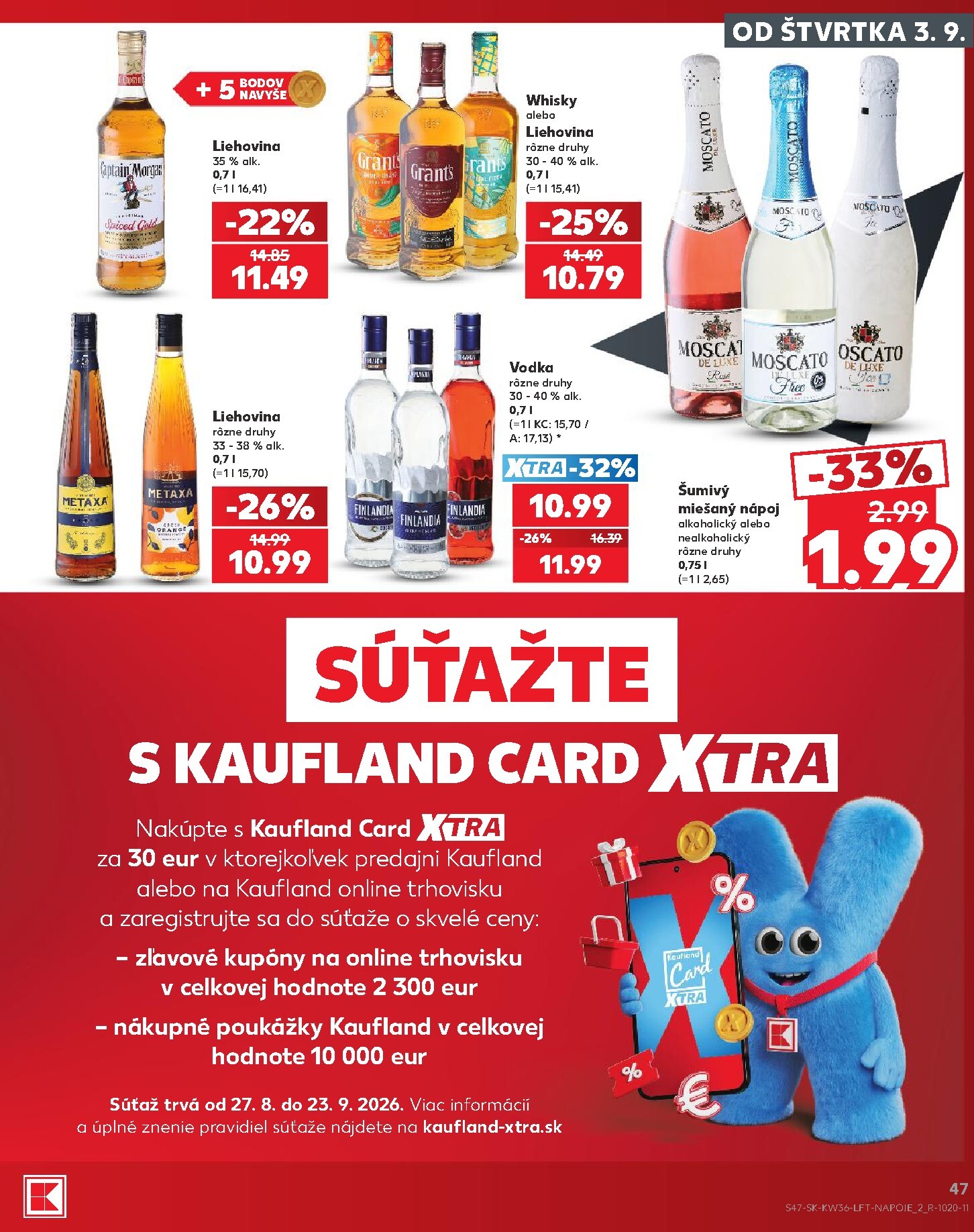 kaufland - Nový Kaufland leták od štvrtka, 03.09.2026 do stredy, 09.09.2026 - page: 47