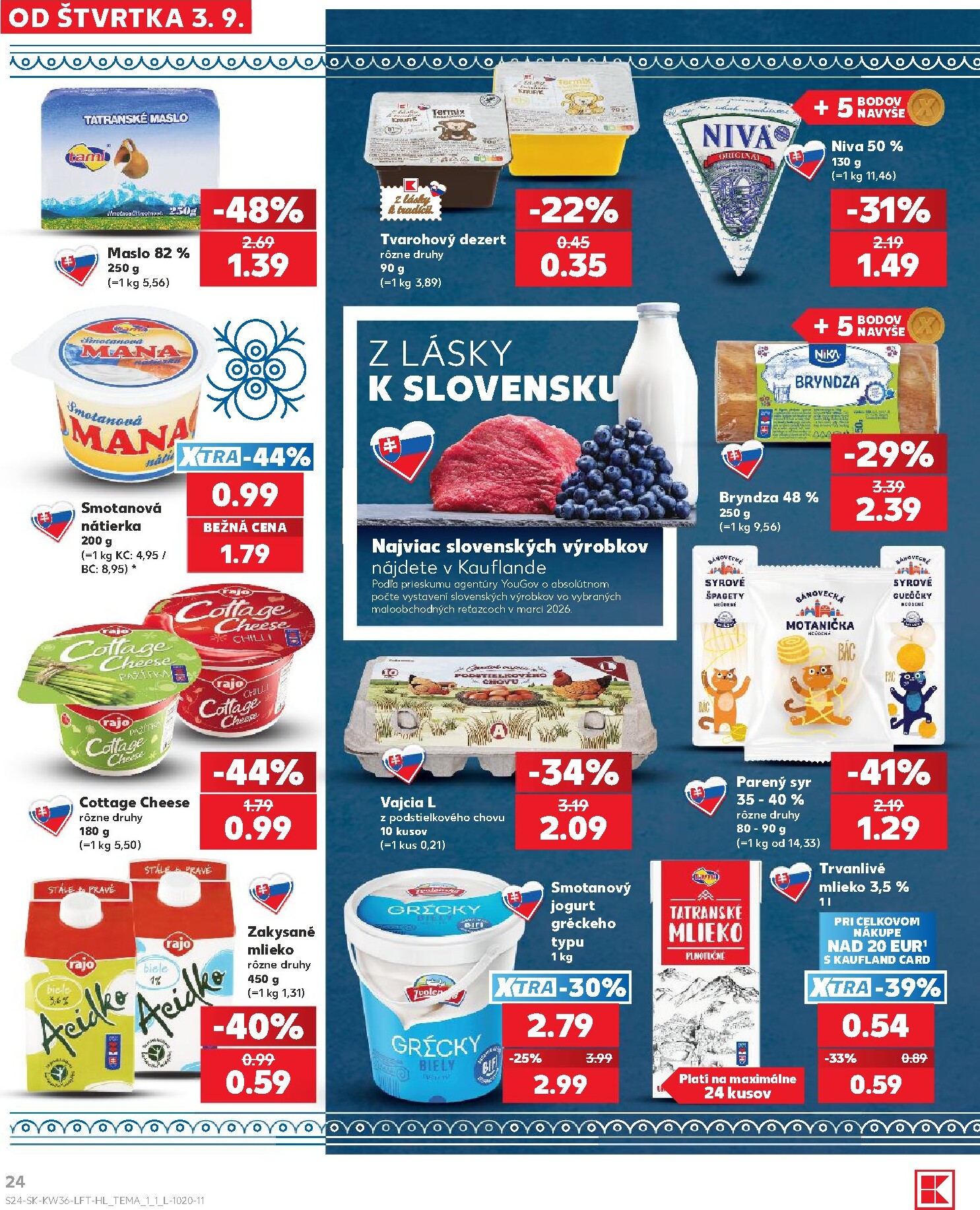 kaufland - Nový Kaufland leták od štvrtka, 03.09.2026 do stredy, 09.09.2026 - page: 24