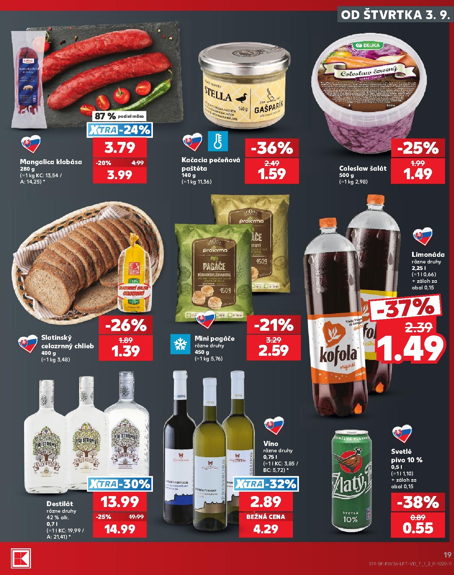 kaufland - Nový Kaufland leták od štvrtka, 03.09.2026 do stredy, 09.09.2026 - page: 19