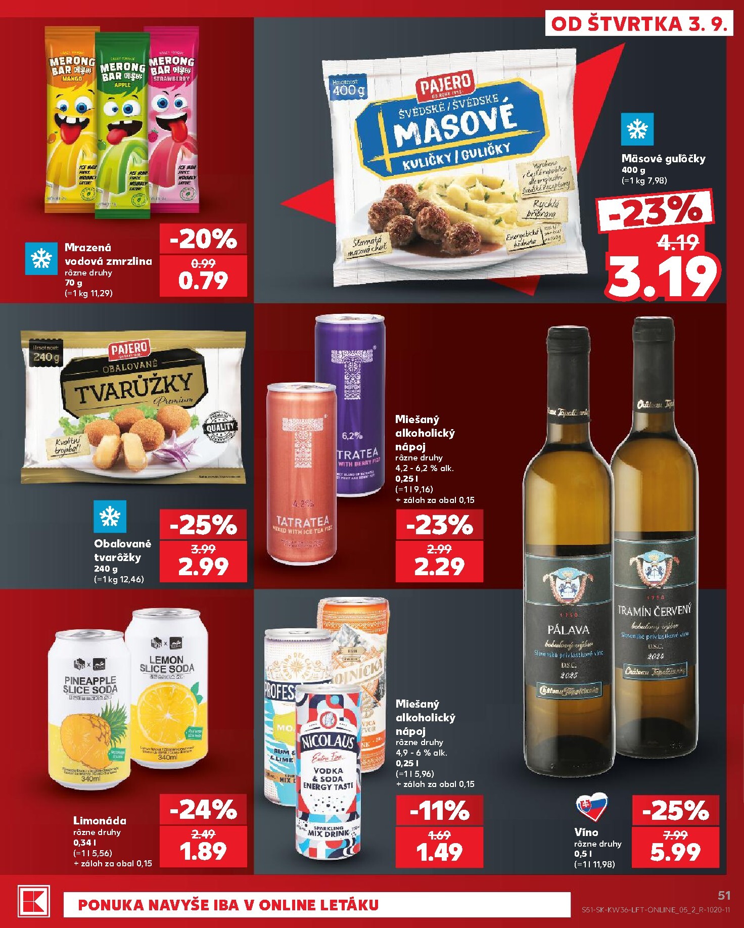 kaufland - Nový Kaufland leták od štvrtka, 03.09.2026 do stredy, 09.09.2026 - page: 51