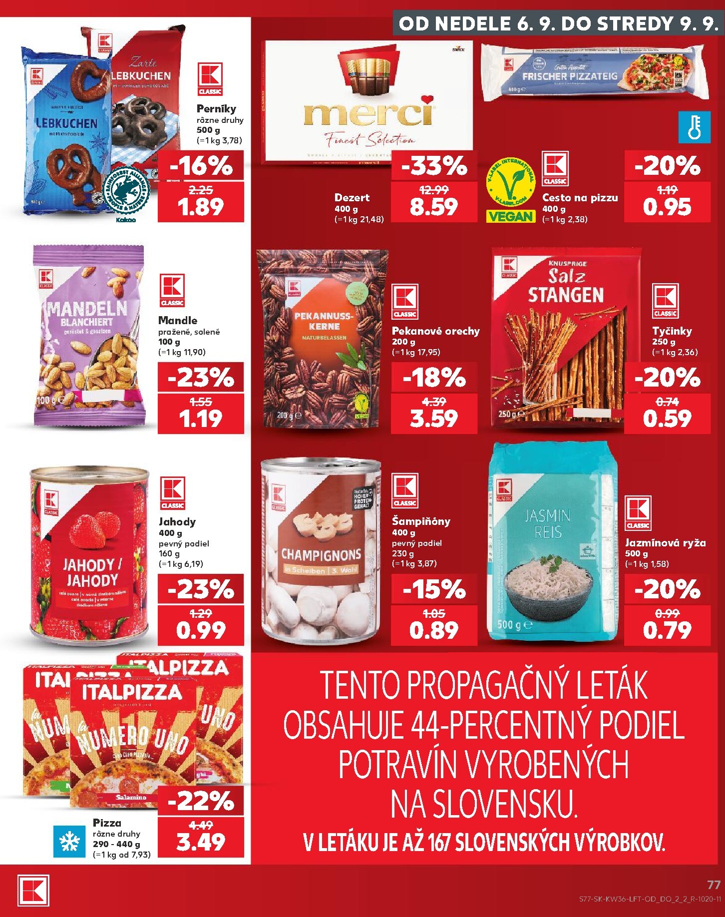 kaufland - Nový Kaufland leták od štvrtka, 03.09.2026 do stredy, 09.09.2026 - page: 77